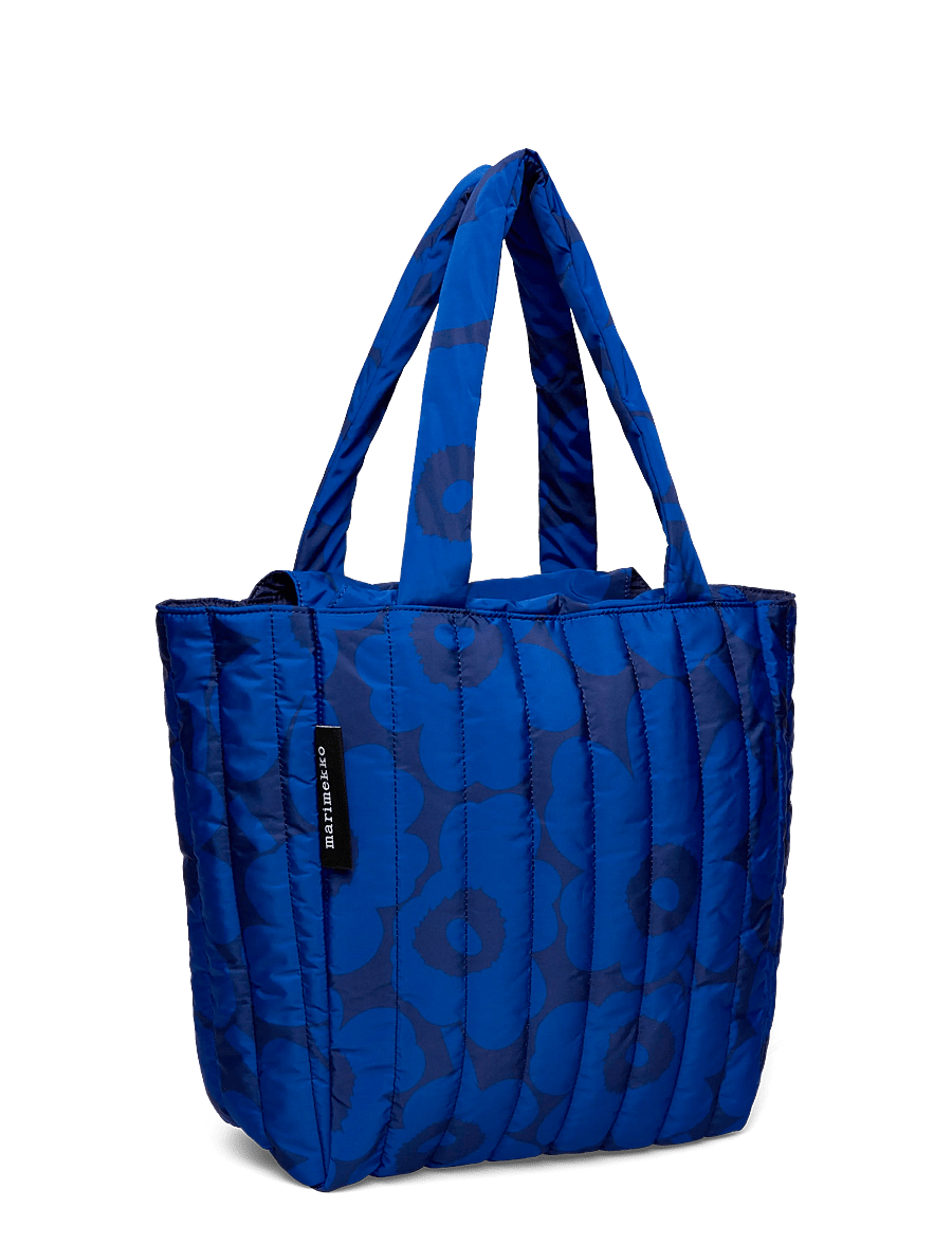 Marimekko - JOY TOTE M UNIKKO - tote bags - blue, dark blue - 3
