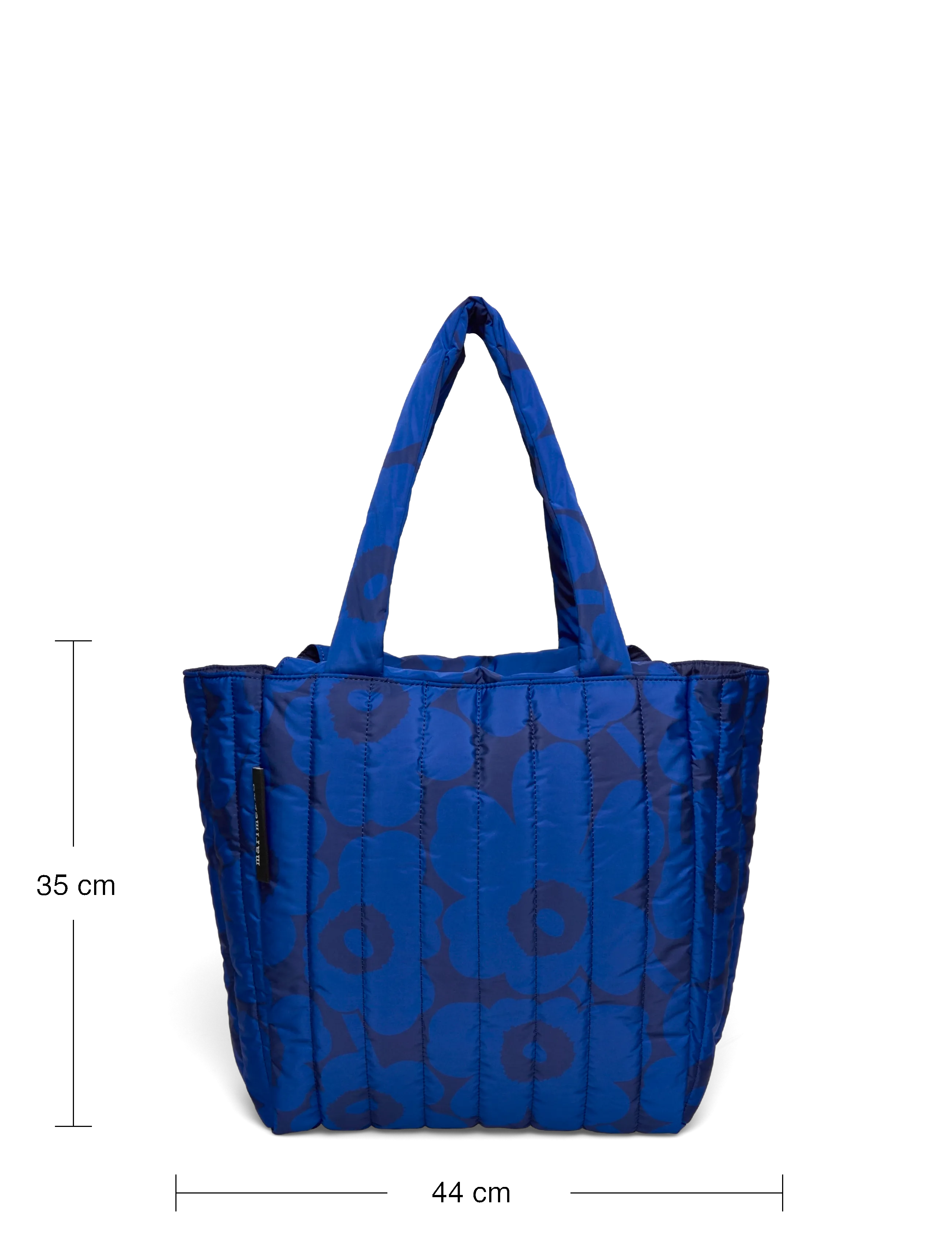 Marimekko - JOY TOTE M UNIKKO - blue, dark blue - 4
