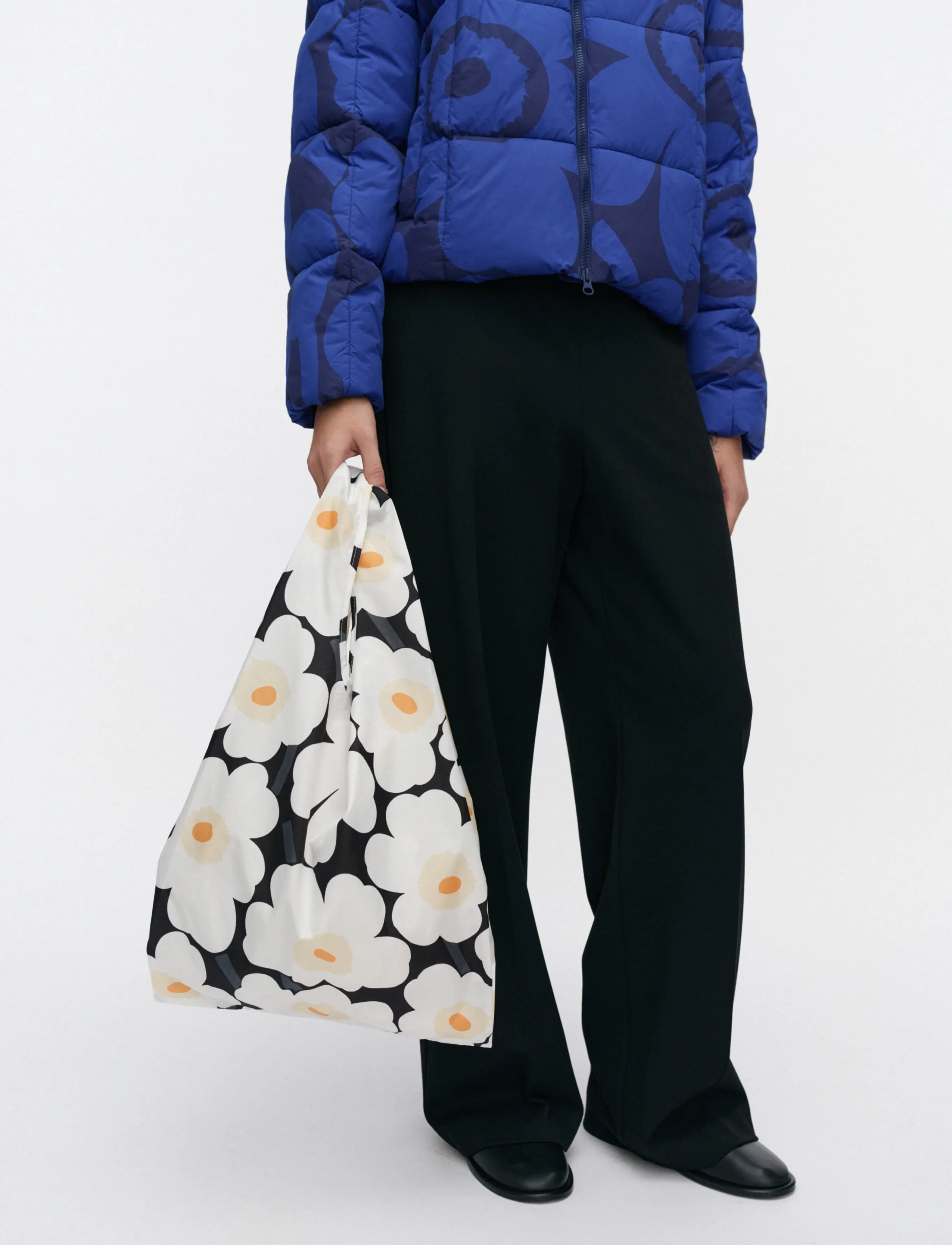 Marimekko - SMARTBAG UNIKKO - shoppers - off white, black, orange - 0