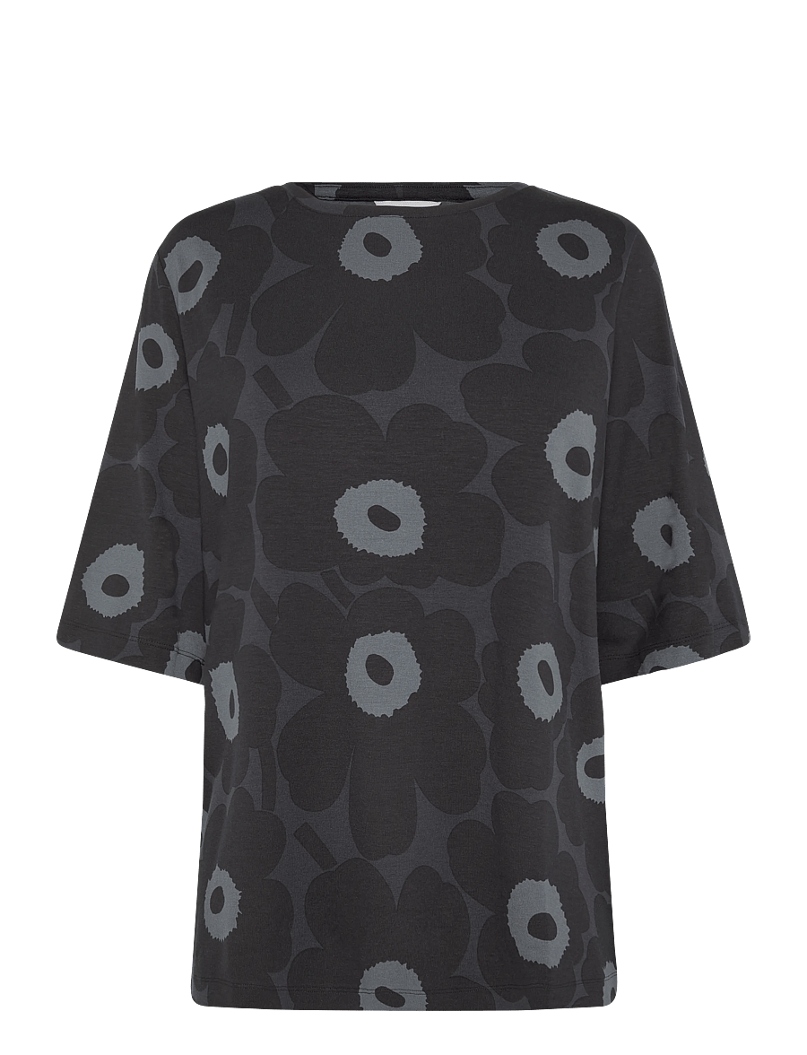 Marimekko - KOLLAASI UNIKKO - t-shirts - black, dark grey, grey - 1