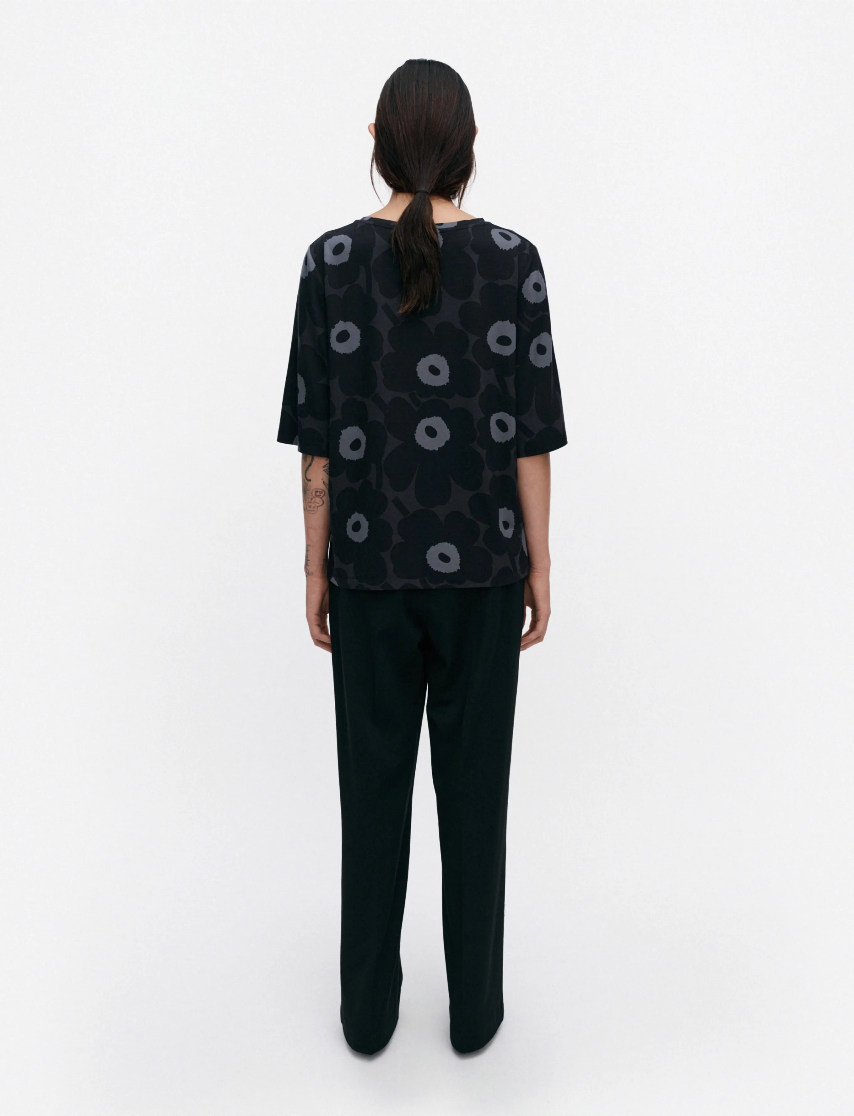 Marimekko - KOLLAASI UNIKKO - black, dark grey, grey - 4