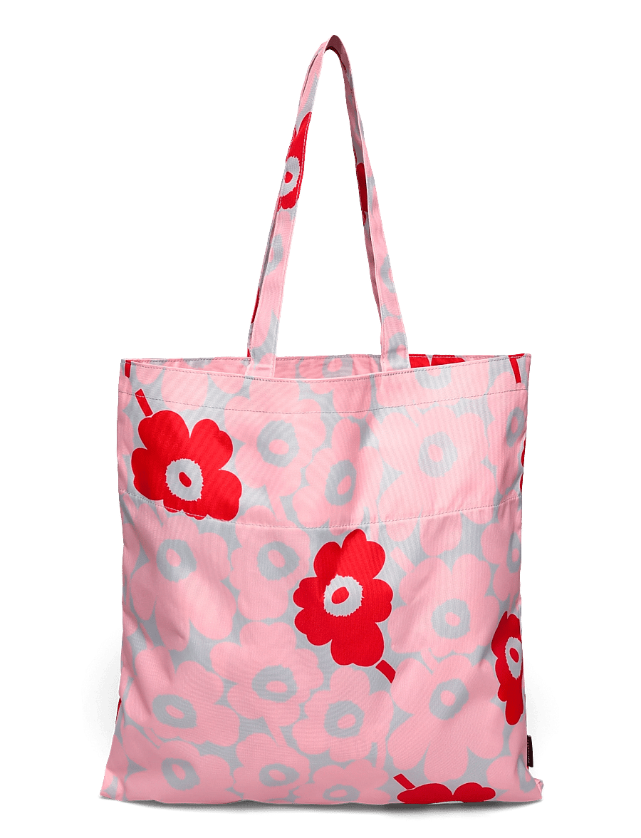 Marimekko - METKA MINI UNIKKO - shoppers - light pink, grey, red - 2