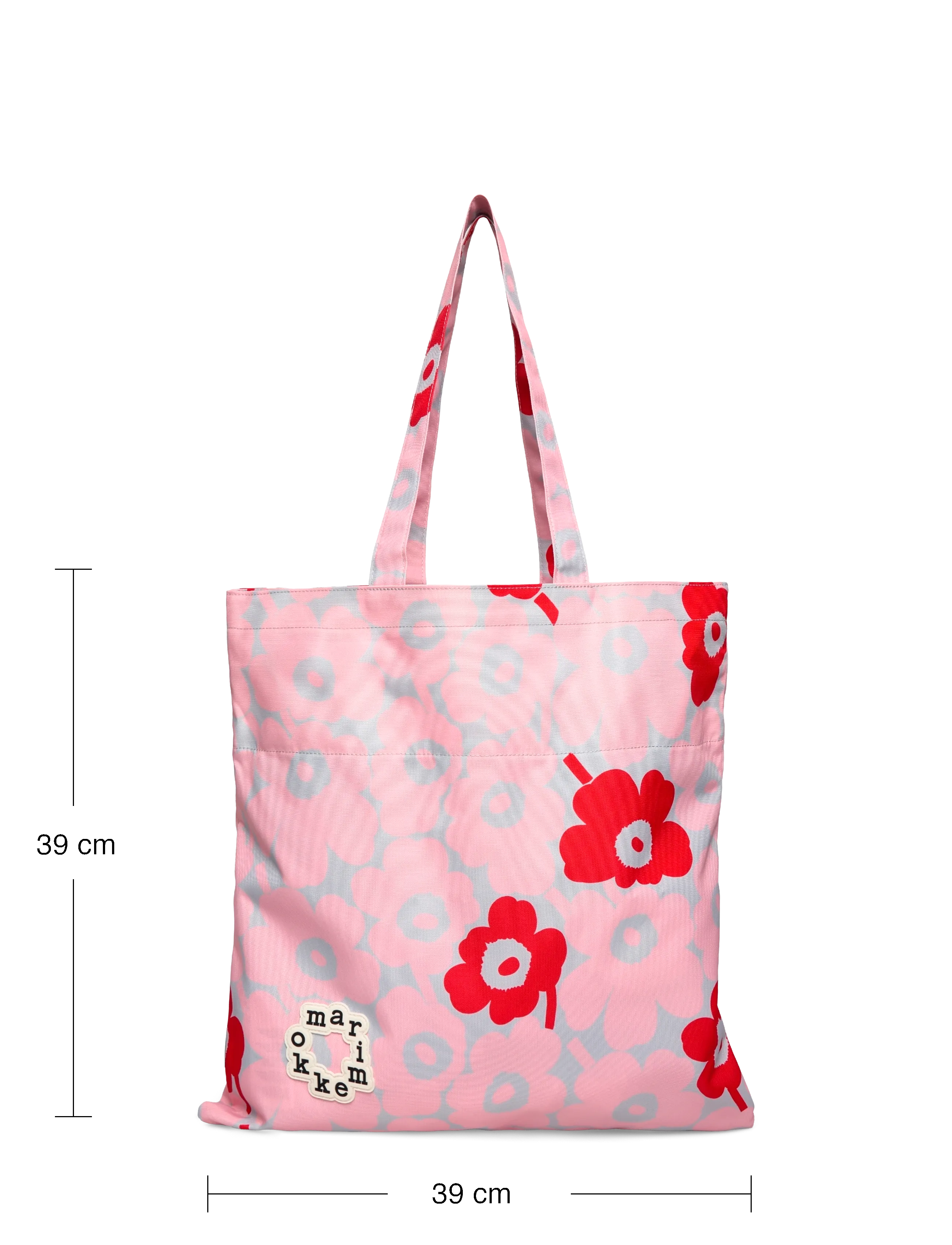 Marimekko - METKA MINI UNIKKO - light pink, grey, red - 4