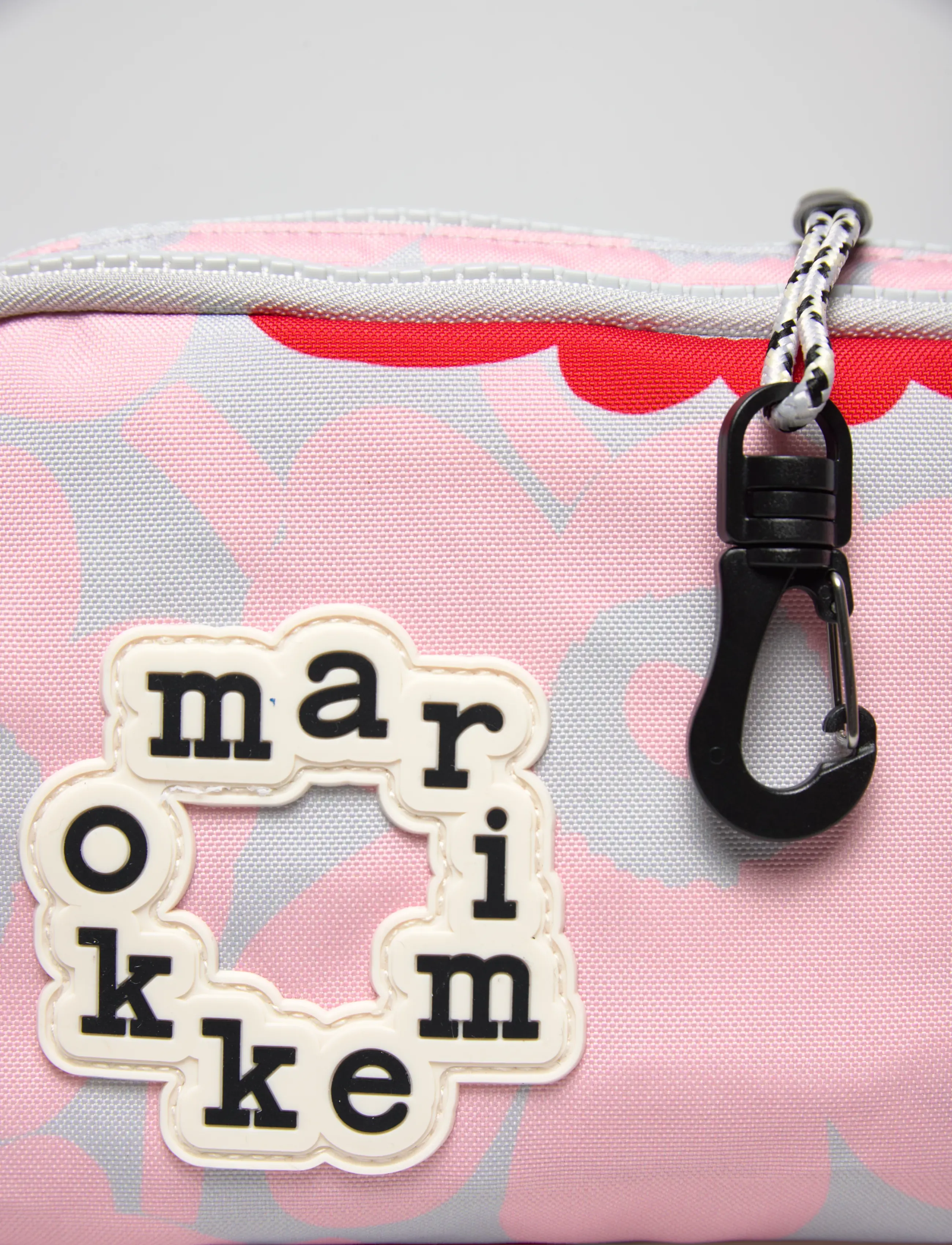 Marimekko - ILOISA MINI UNIKKO - light pink, grey, red - 5