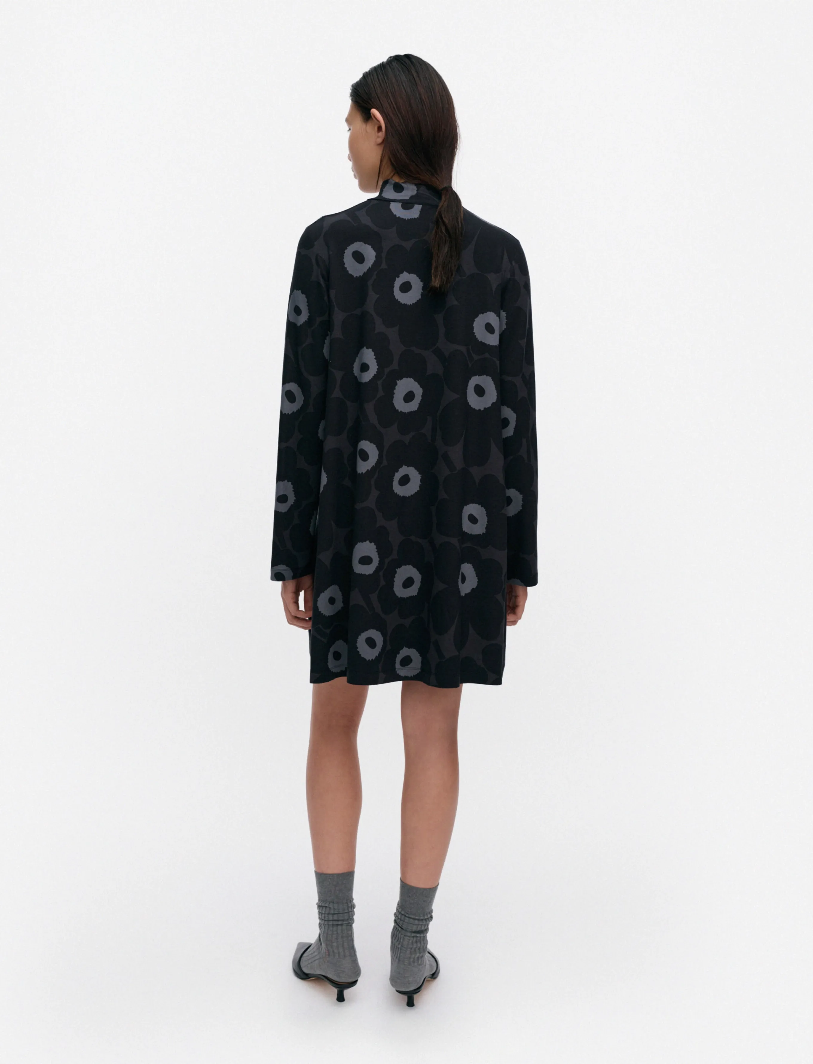 Marimekko - TUSKIN UNIKKO - black, dark grey, grey - 4
