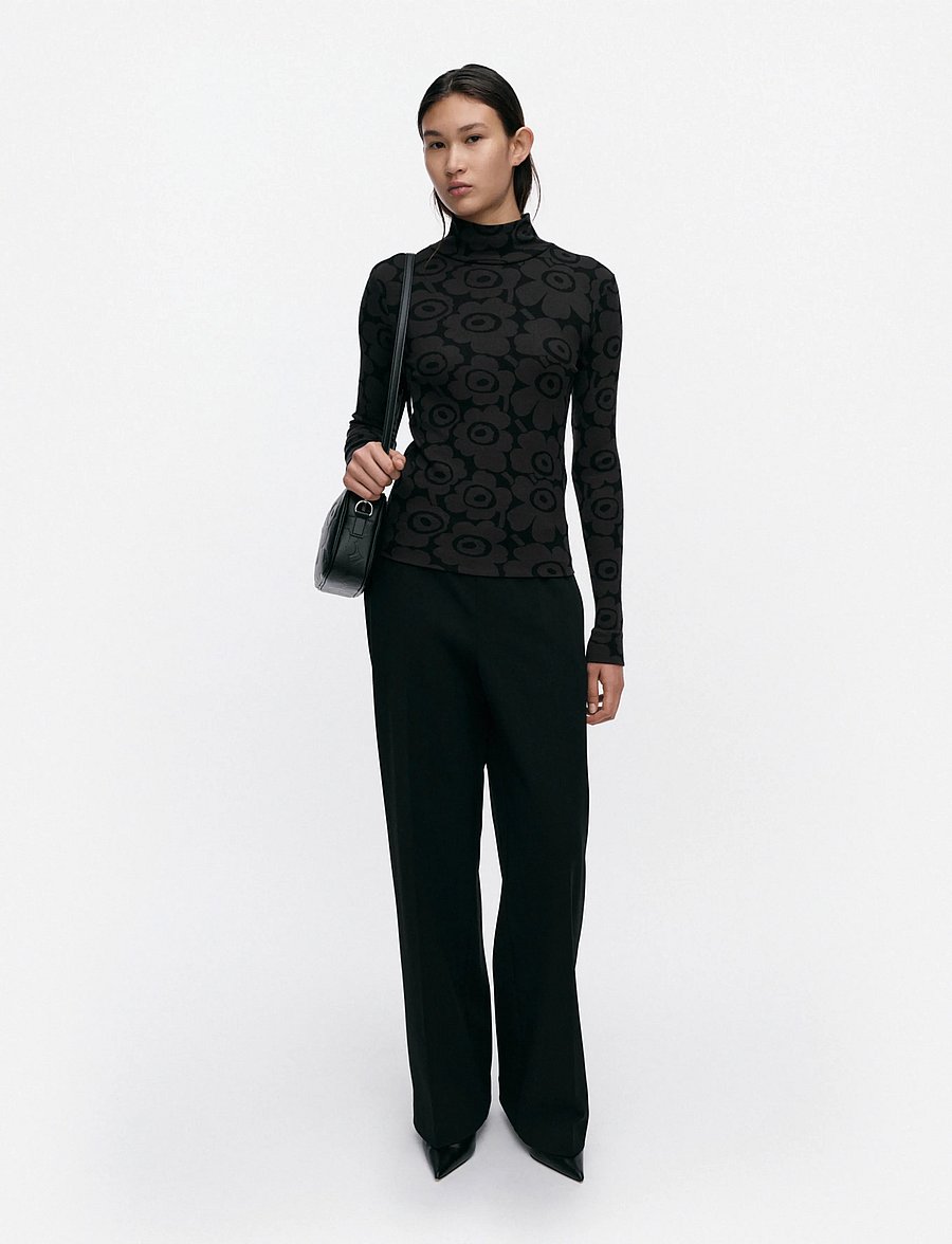 Marimekko - VILPOTUS UNIKKO - strikkegensere - black, dark grey - 0