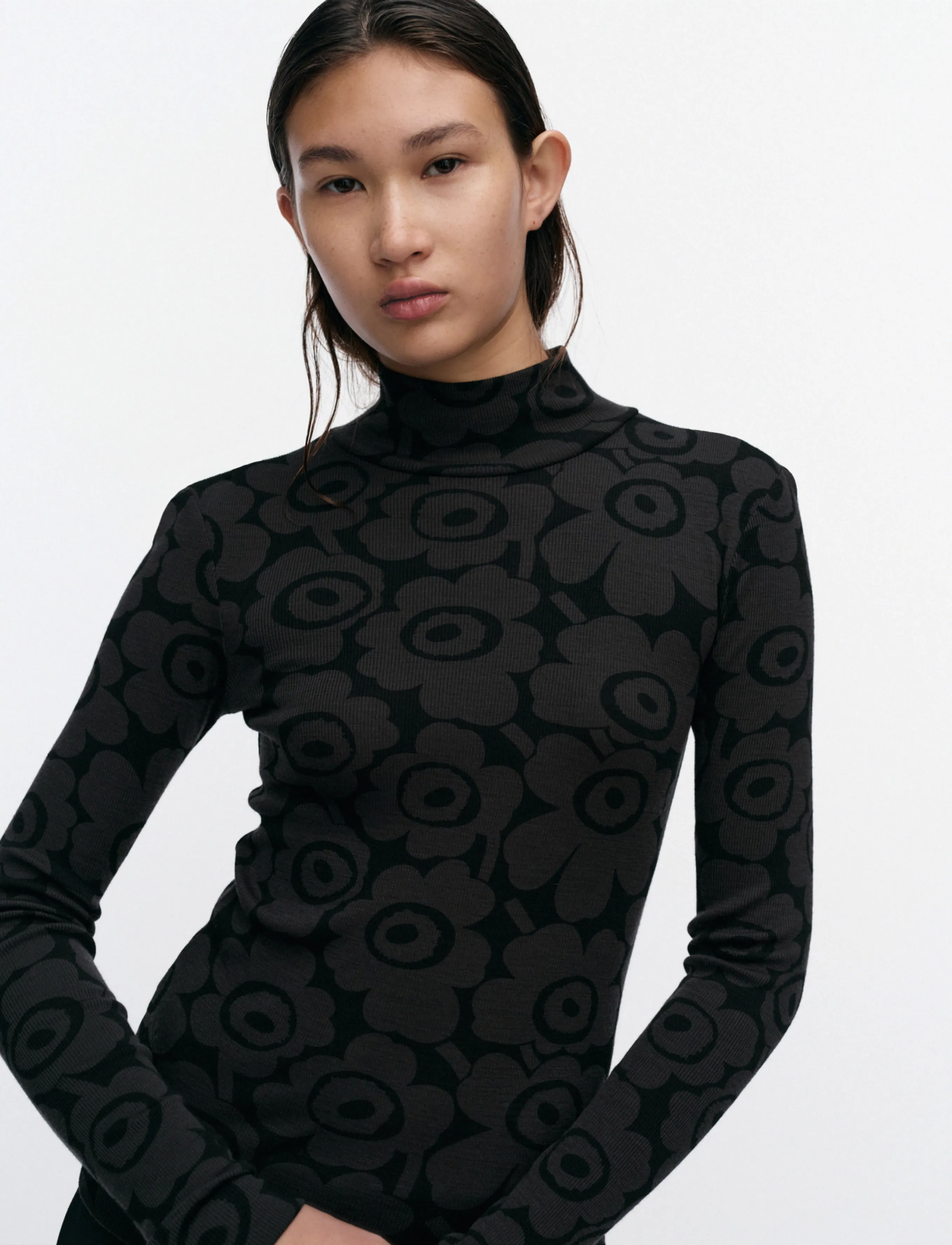 Marimekko - VILPOTUS UNIKKO - black, dark grey - 3