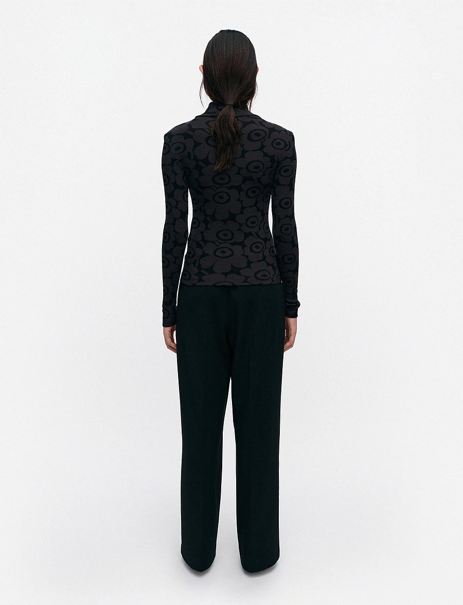 Marimekko - VILPOTUS UNIKKO - strikkegensere - black, dark grey - 4