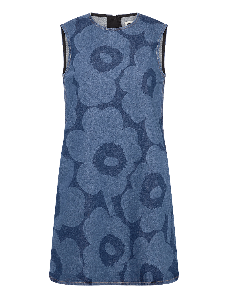 Marimekko - MARIDENIM SOMASTI UNIKKO - jeansklänningar - mid indigo - 1