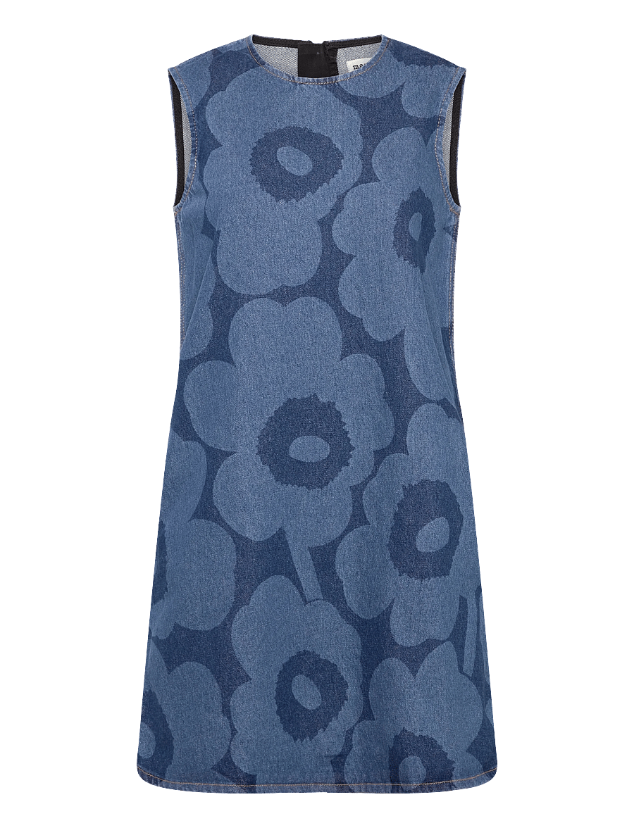 Marimekko - MARIDENIM SOMASTI UNIKKO - jeanskleider - mid indigo - 1