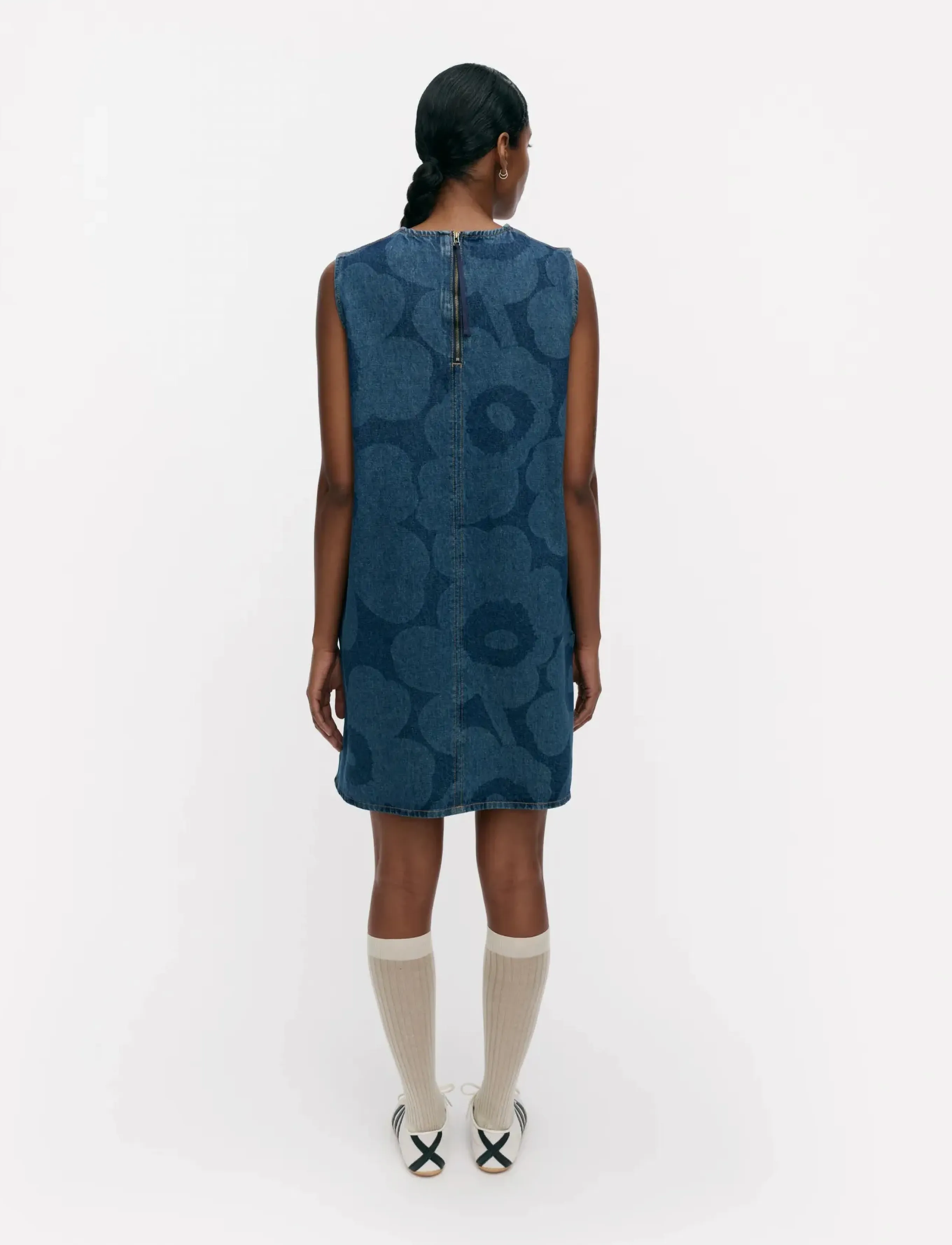 Marimekko - MARIDENIM SOMASTI UNIKKO - denim dresses - mid indigo - 3