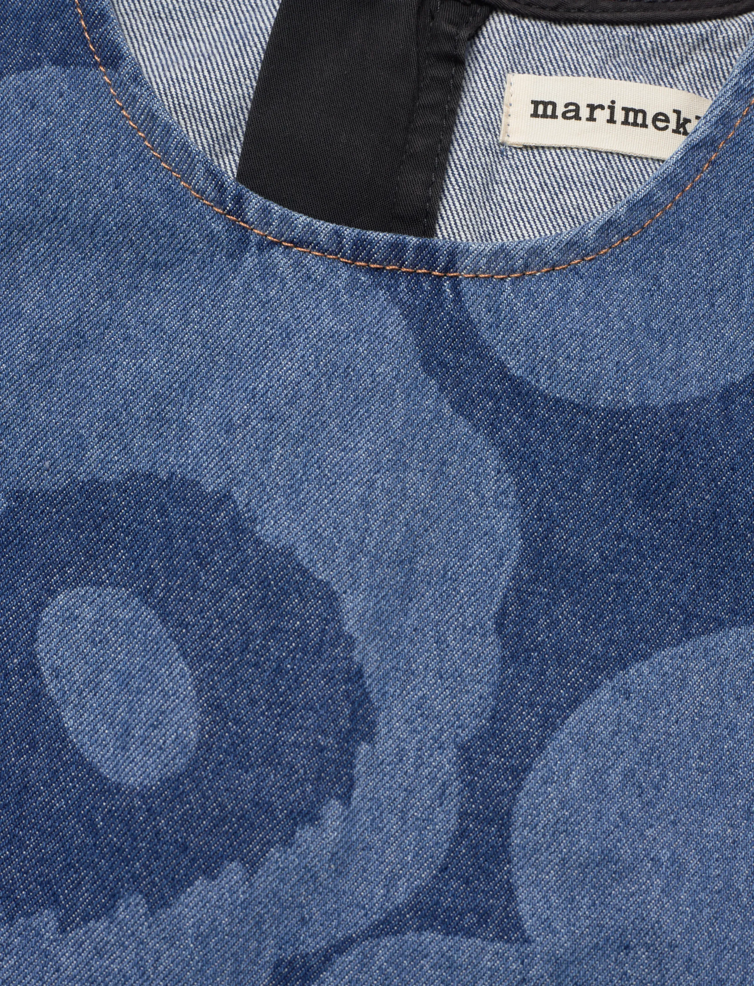 Marimekko - MARIDENIM SOMASTI UNIKKO - denim dresses - mid indigo - 5