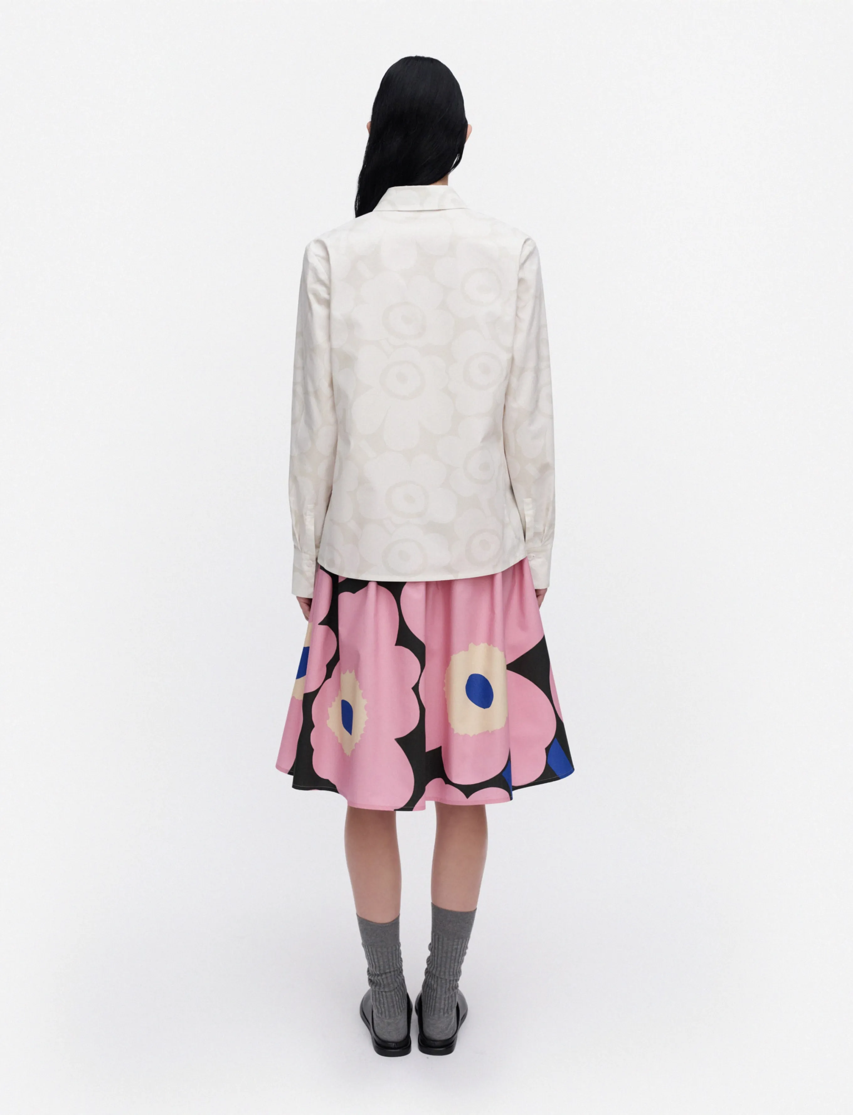 Marimekko - UUDESTAAN UNIKKO - off white, light grey - 4