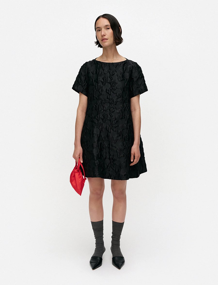 Marimekko - MYSTIA LOSSI - kurze kleider - black - 0