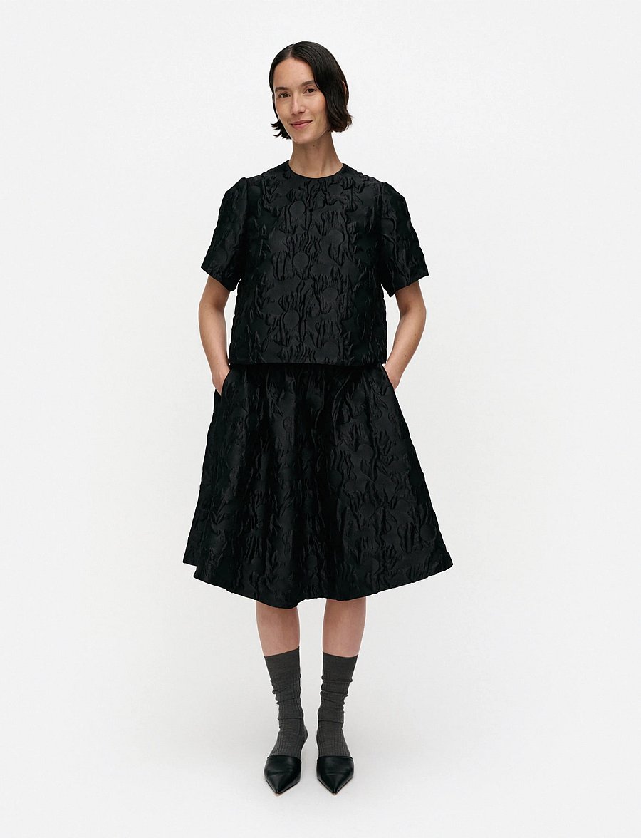 Marimekko - MUISTO LOSSI - korta kjolar - black - 0