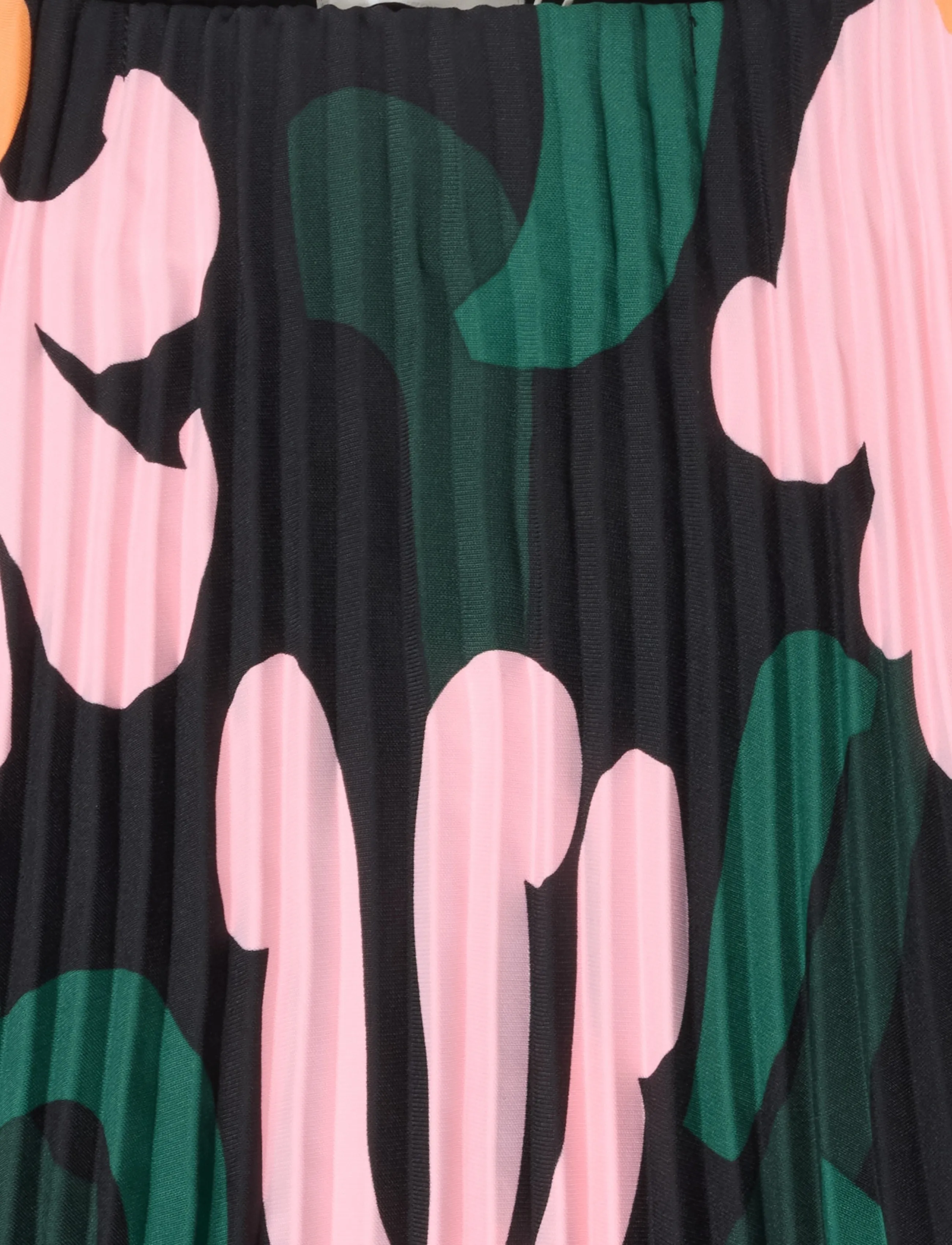 Marimekko - PII KUKKAHATTU - plisserade kjolar - black, light pink, dark green - 5