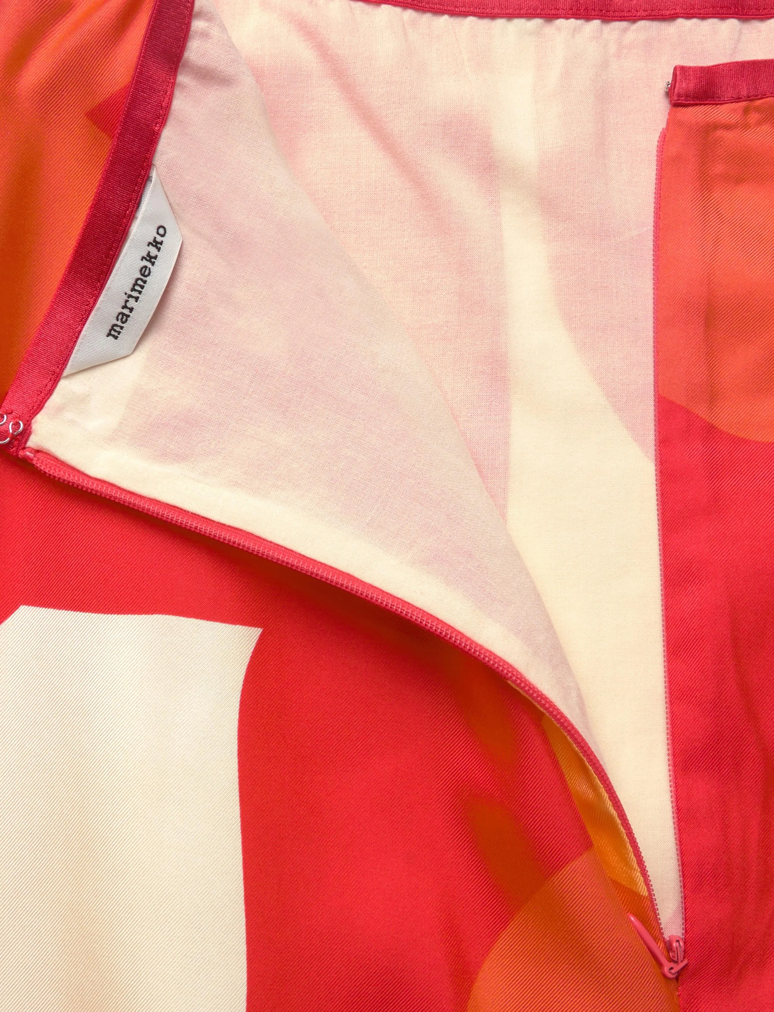 Marimekko - KOOSTUMUS KUKKAHATTU - red, light yellow, beige - 5