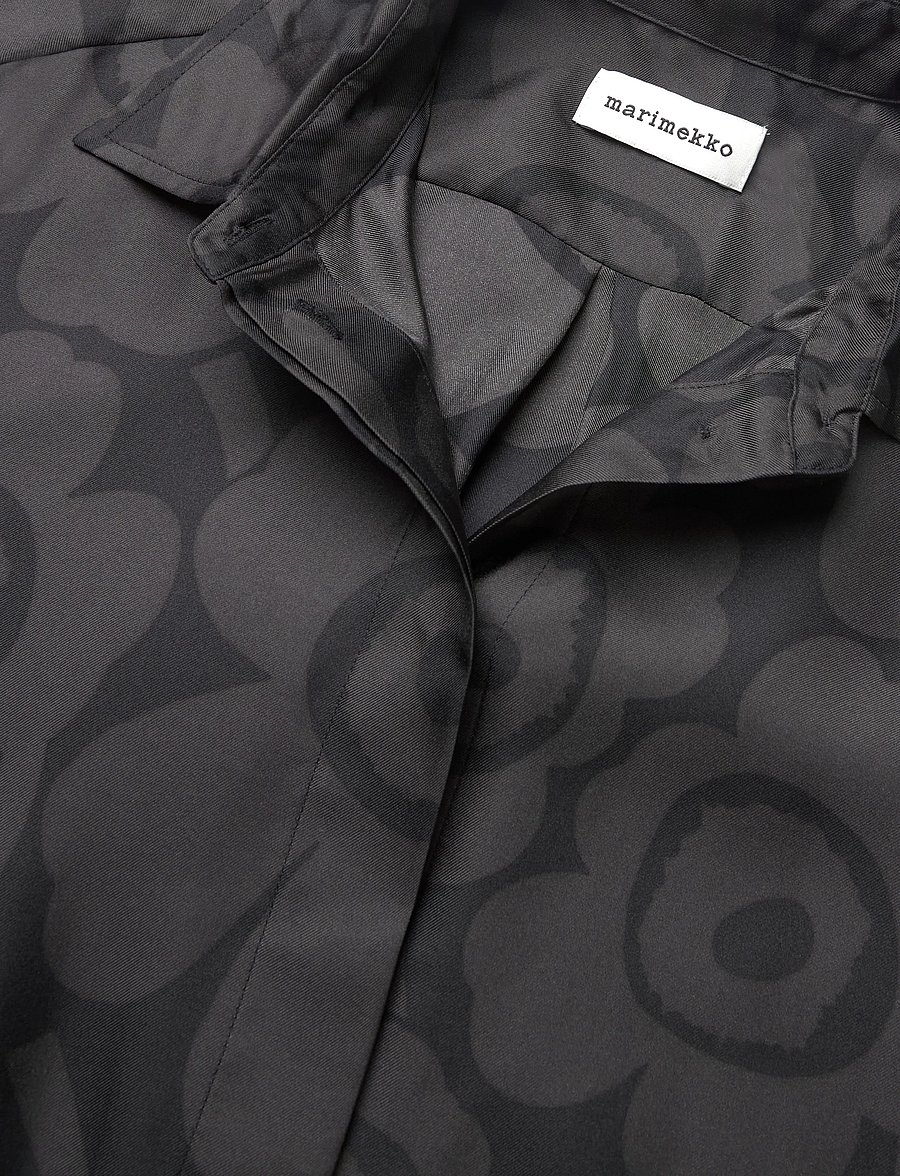 Marimekko - MONESTI UNIKKO - pikkade varrukatega särgid - black, dark grey - 5