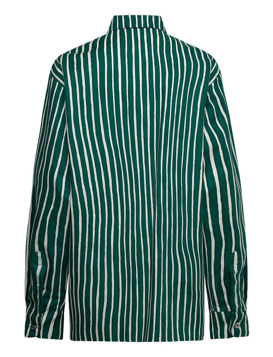Marimekko - JOKAPOIKA 2026 - langärmlige hemden - green, off white - 1