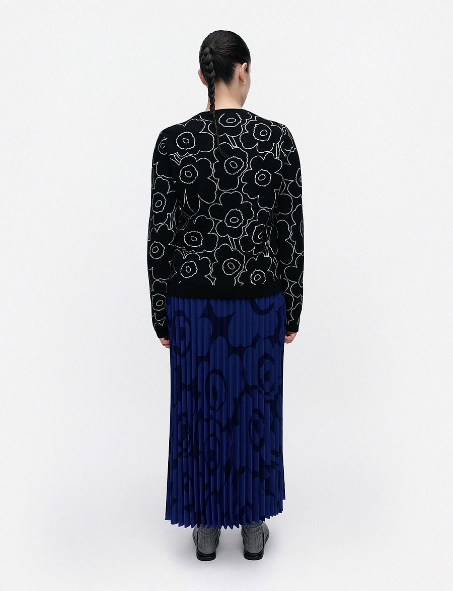 Marimekko - JATKO UNIKKO - plisseeritud seelikud - blue, dark blue - 4
