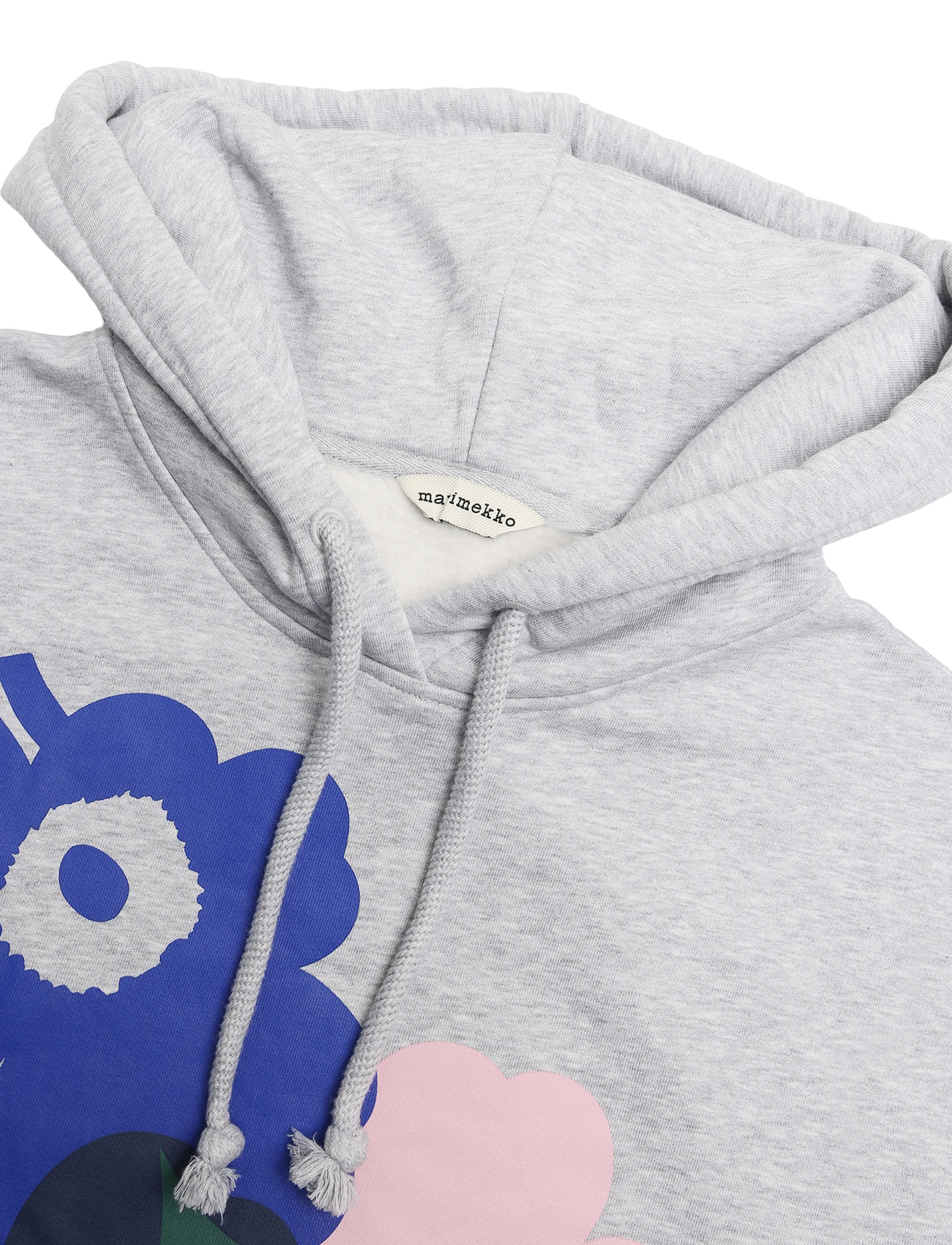 Marimekko - TEESI UNIKKO PLACEMENT - kapuzenpullover - grey mel., d. green, l. pink - 4