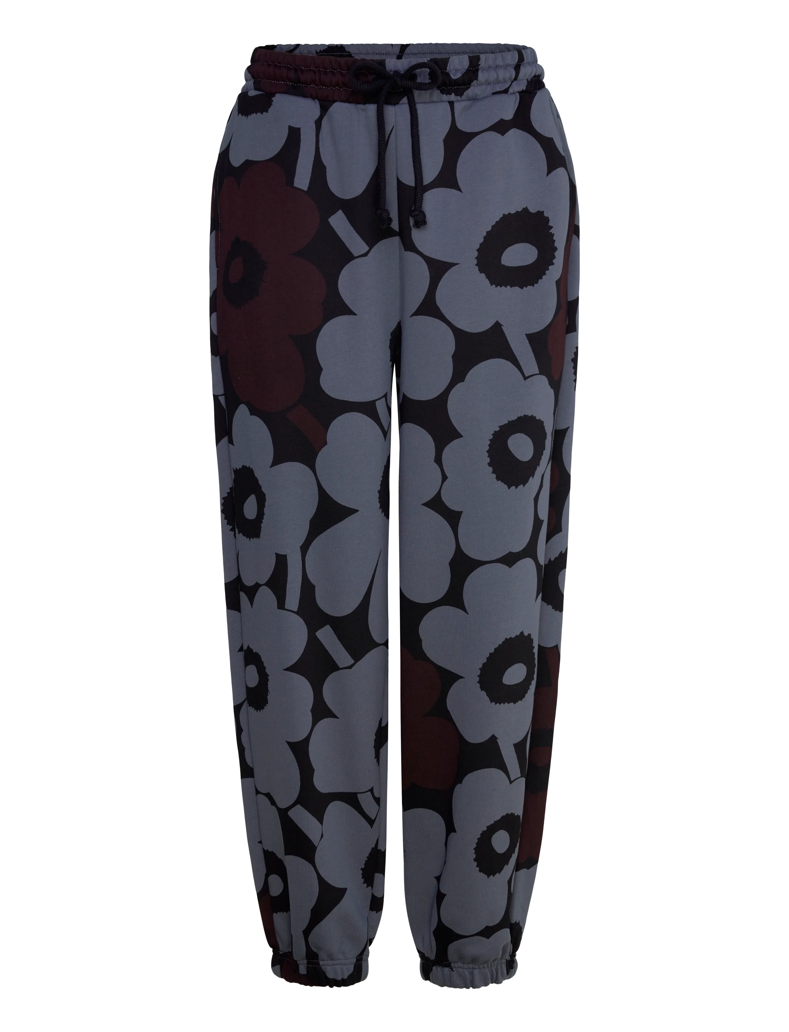 Marimekko JOGGERIT PIENI UNIKKO - Verryttelyhousut - BLACK, GREY, DARK BROWN / grey