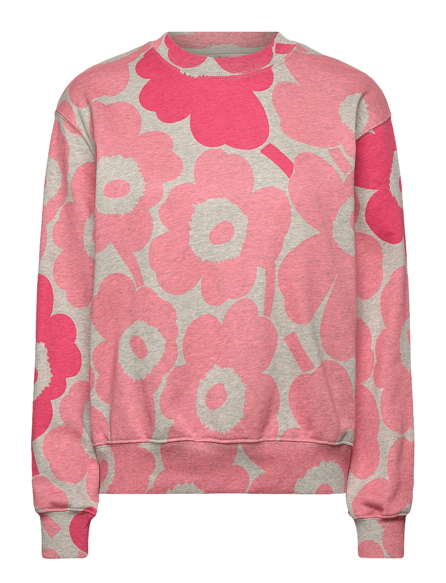 Marimekko - LEIOT PIENI UNIKKO - modetrender - grey melange, light pink - 1
