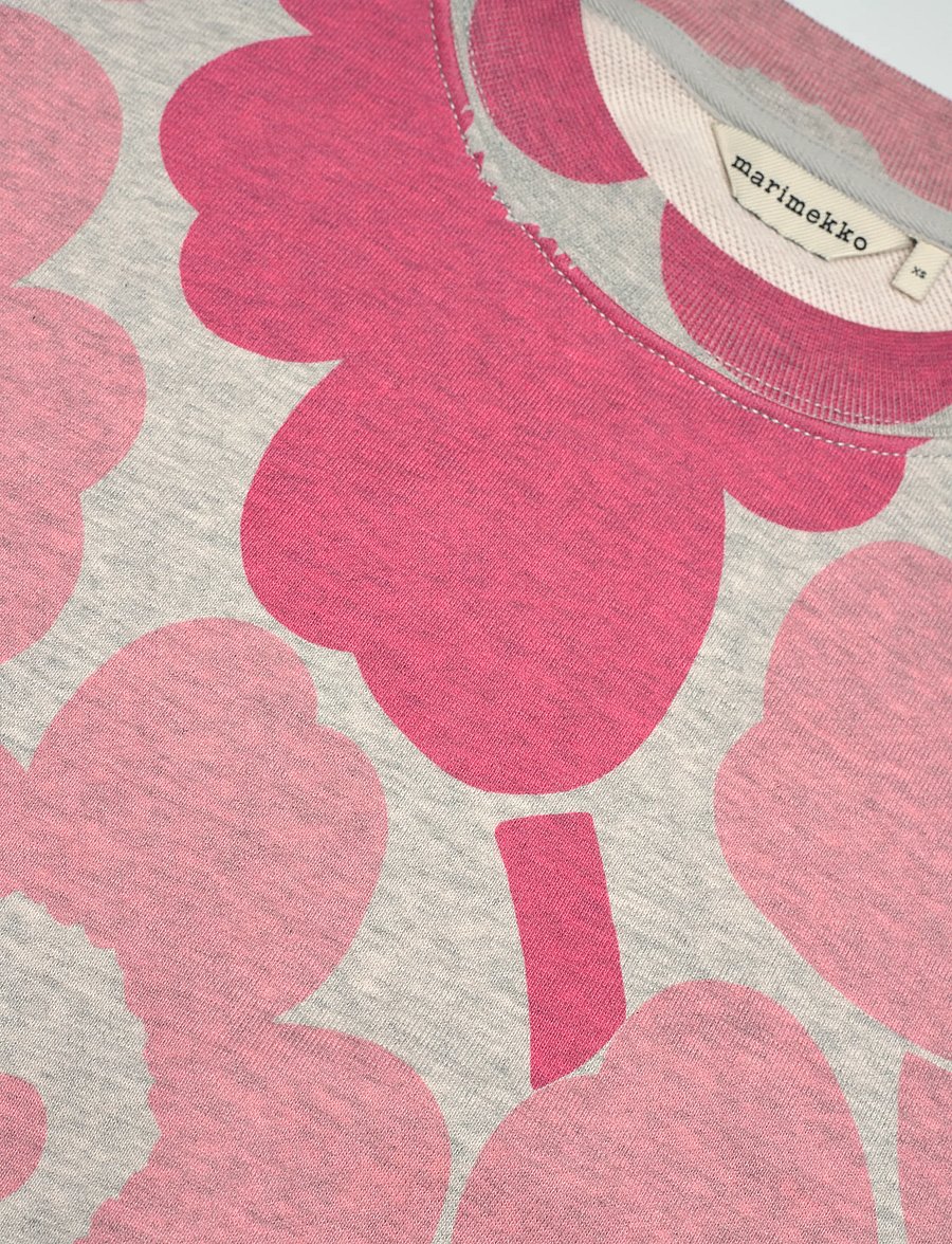 Marimekko - LEIOT PIENI UNIKKO - modetrender - grey melange, light pink - 5