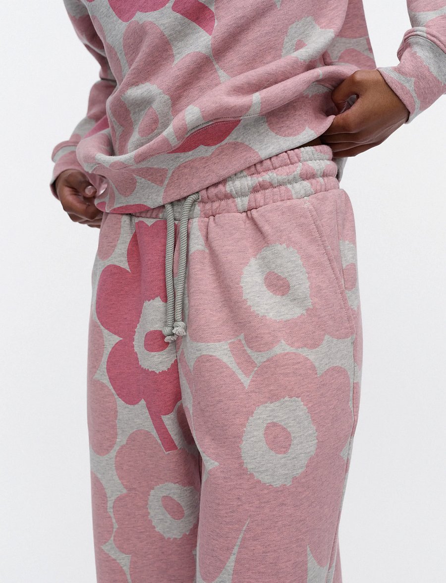 Marimekko - VARRET PIENI UNIKKO - moetrendid - grey melange, light pink - 3