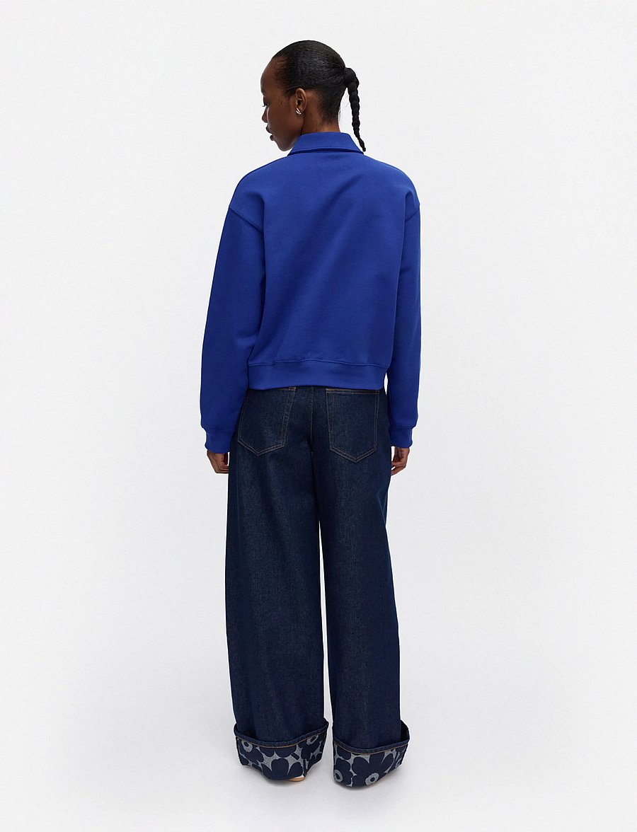 Marimekko - TOIMINTA UNIKKO PLACEMENT - sweatshirts - blue, grey - 4