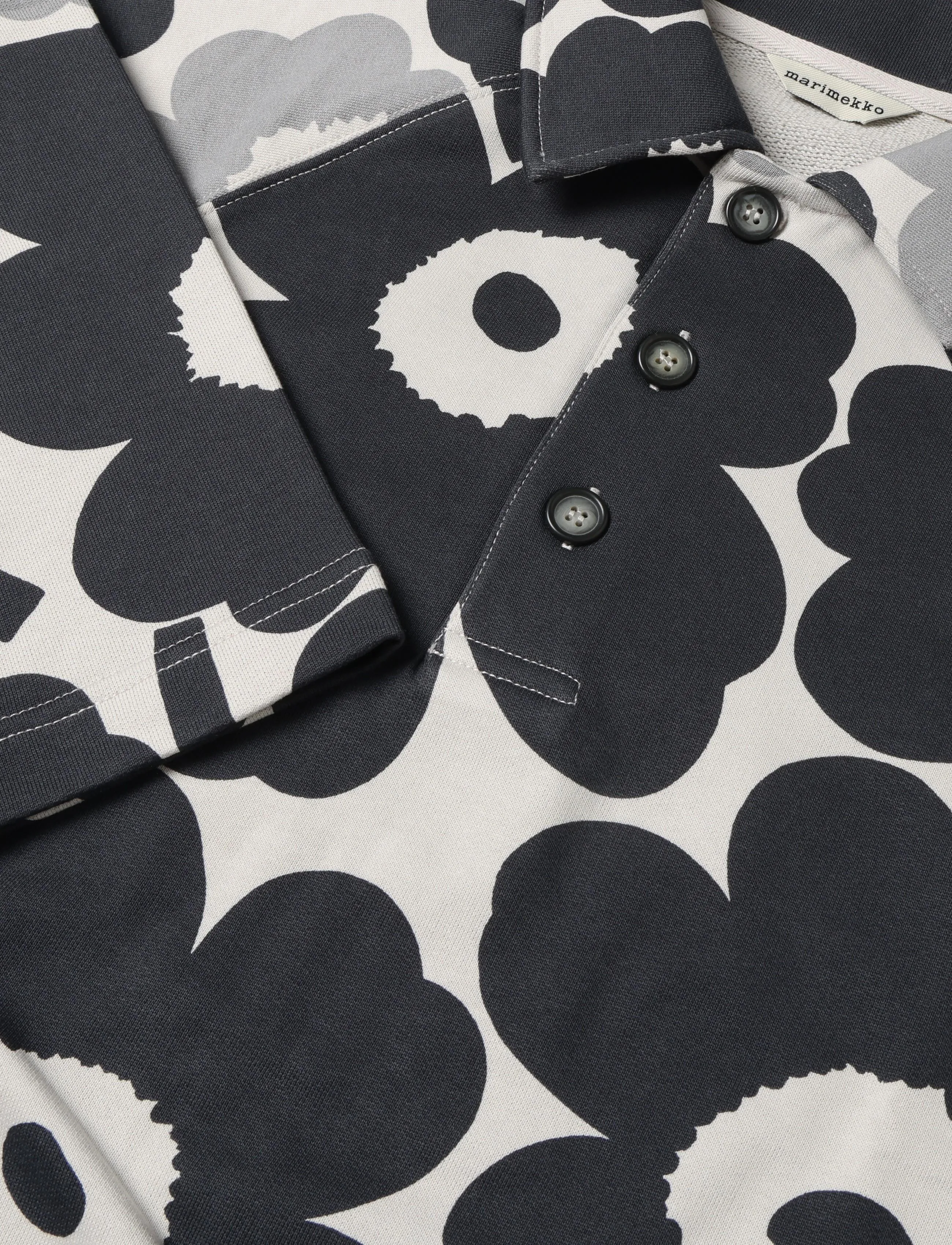 Marimekko - KUINKA PIENI UNIKKO - pikéer - light grey, dark grey - 5