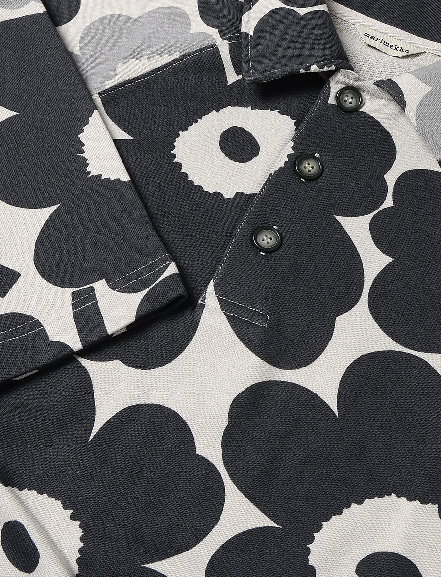 Marimekko - KUINKA PIENI UNIKKO - pikéer - light grey, dark grey - 5