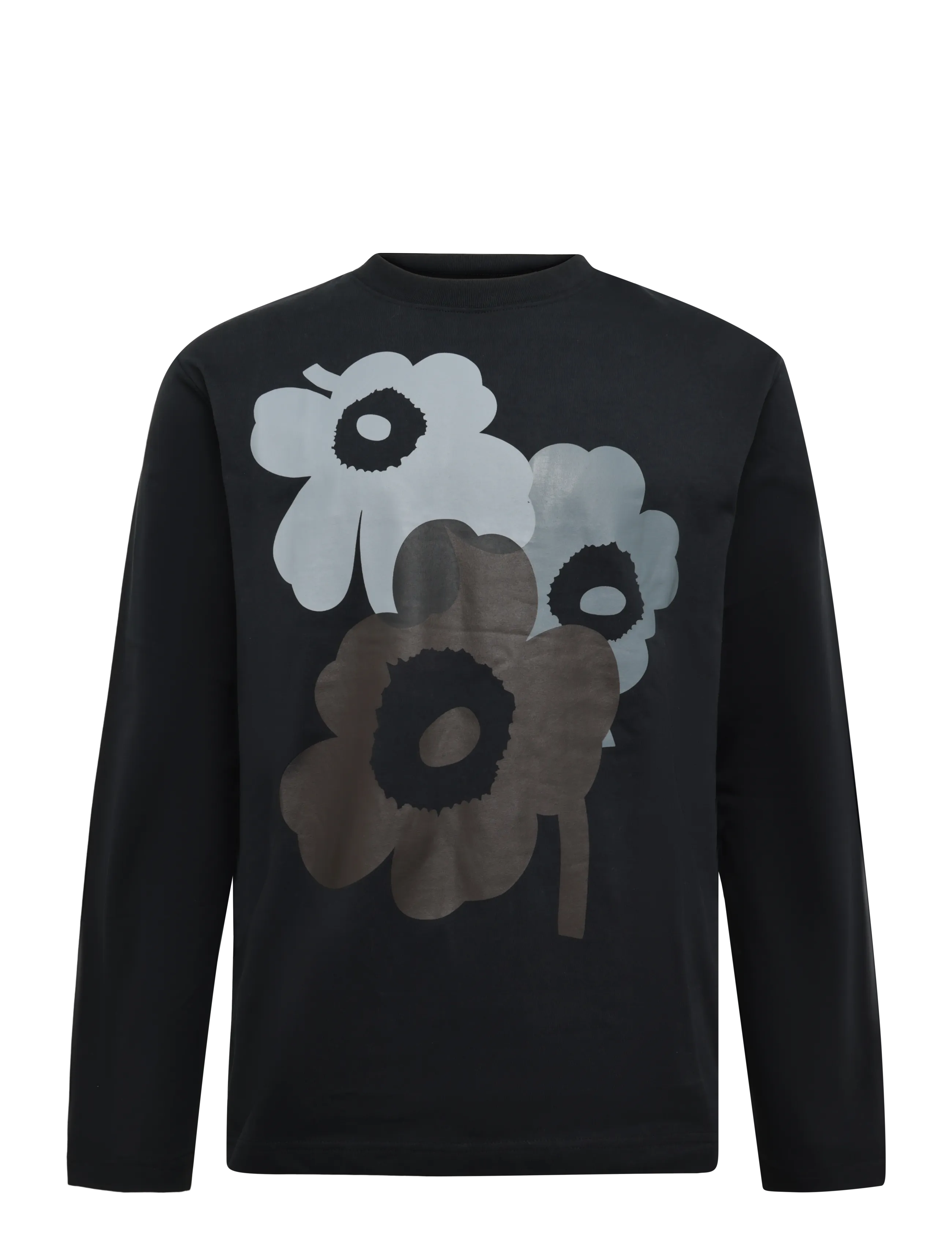Marimekko BIITTI UNIKKO PLACEMENT - Modetrender - BLACK, GREY, DARK BROWN / black