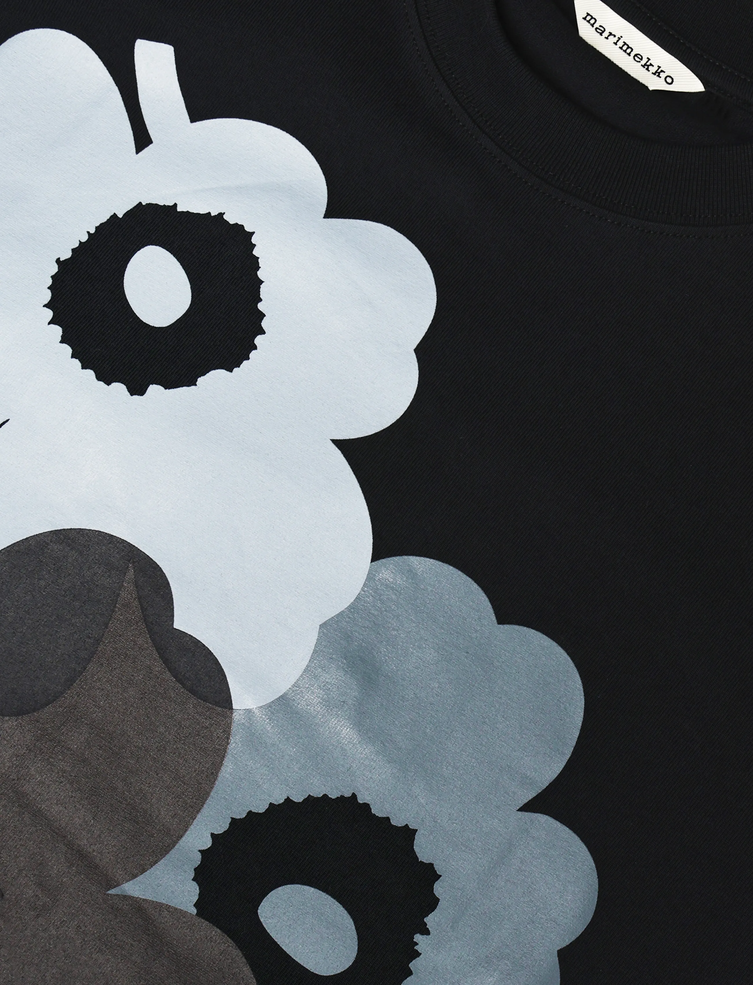 Marimekko - BIITTI UNIKKO PLACEMENT - långärmade toppar - black, grey, dark brown - 5