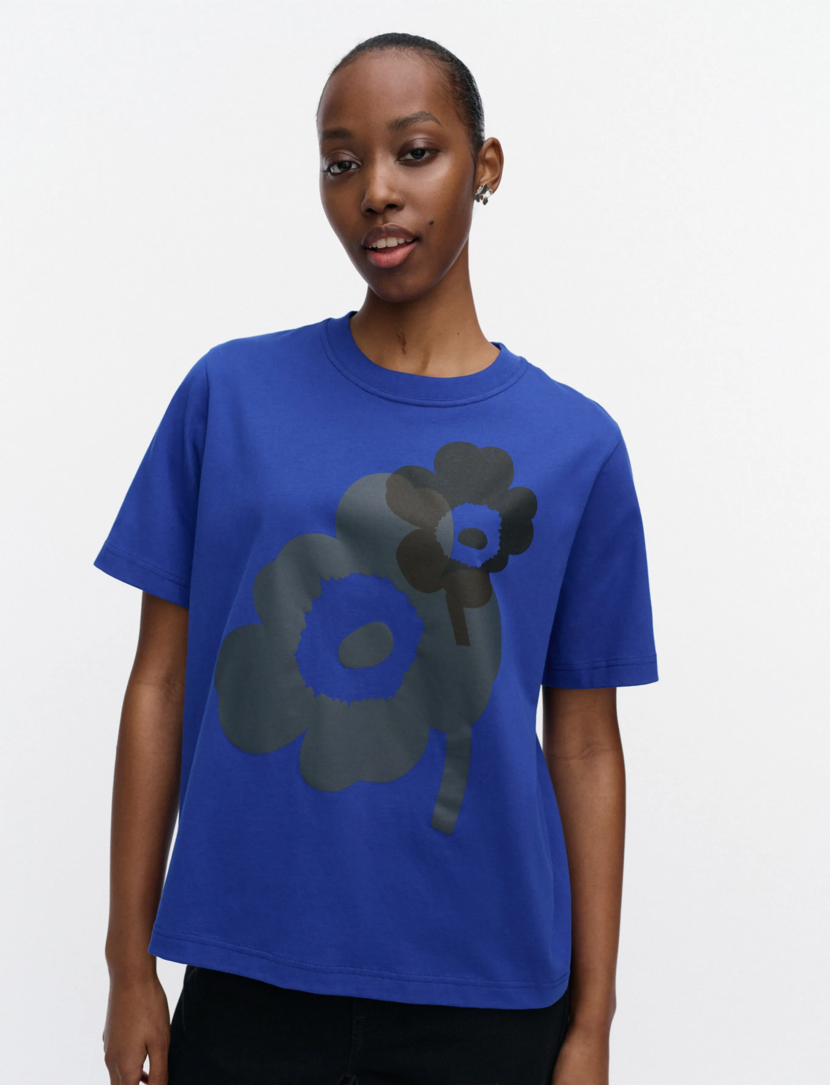 Marimekko - ELSE UNIKKO PLACEMENT - dark blue, grey, dark brown - 3