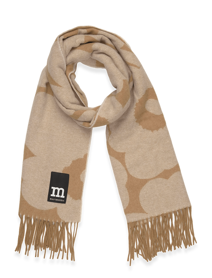 Marimekko - IDENTTINEN UNIKKO - halstørklæder - brown, off white - 0