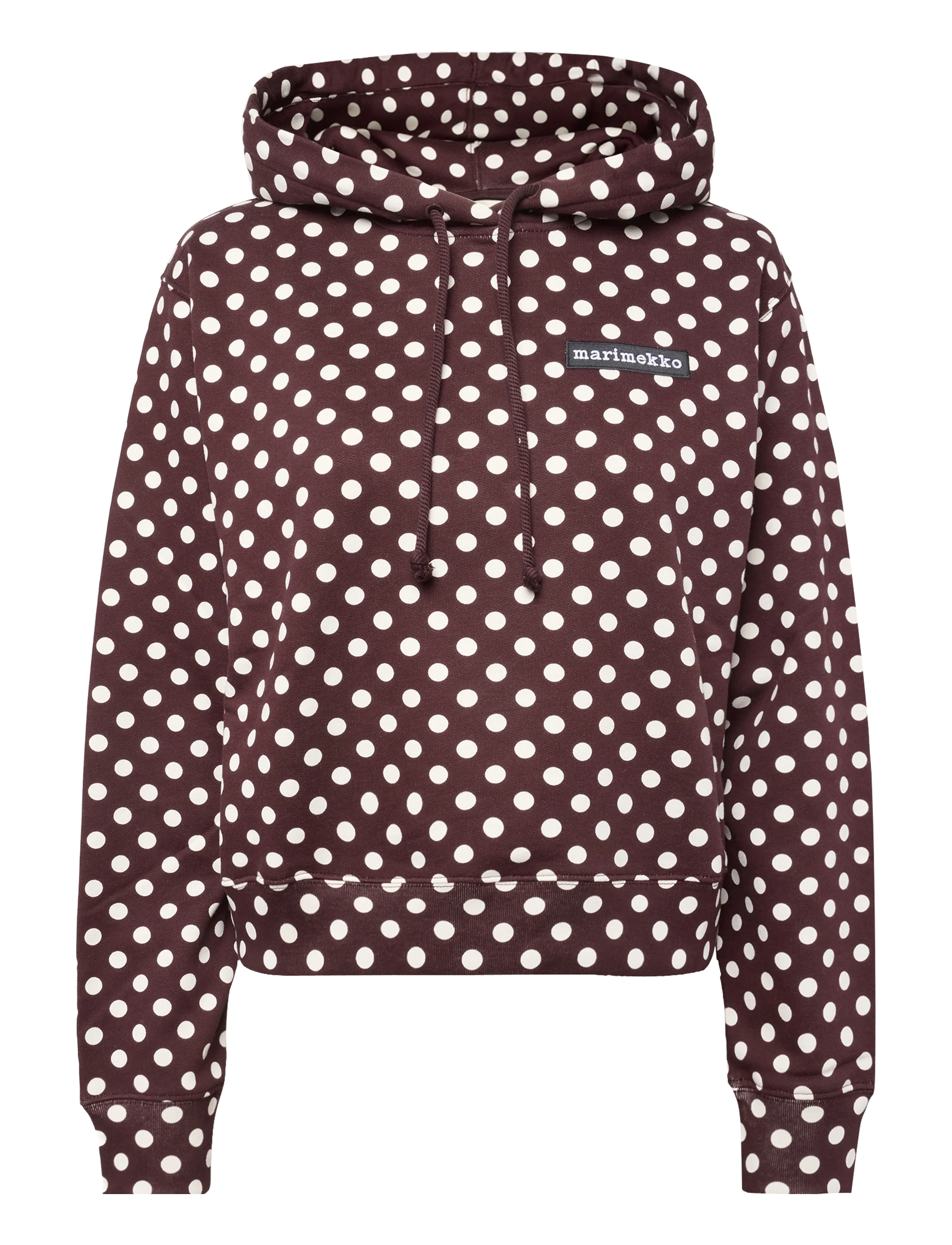Marimekko MIETA PALLO - Sweatshirts - WINE RED, OFF WHITE / burgundy