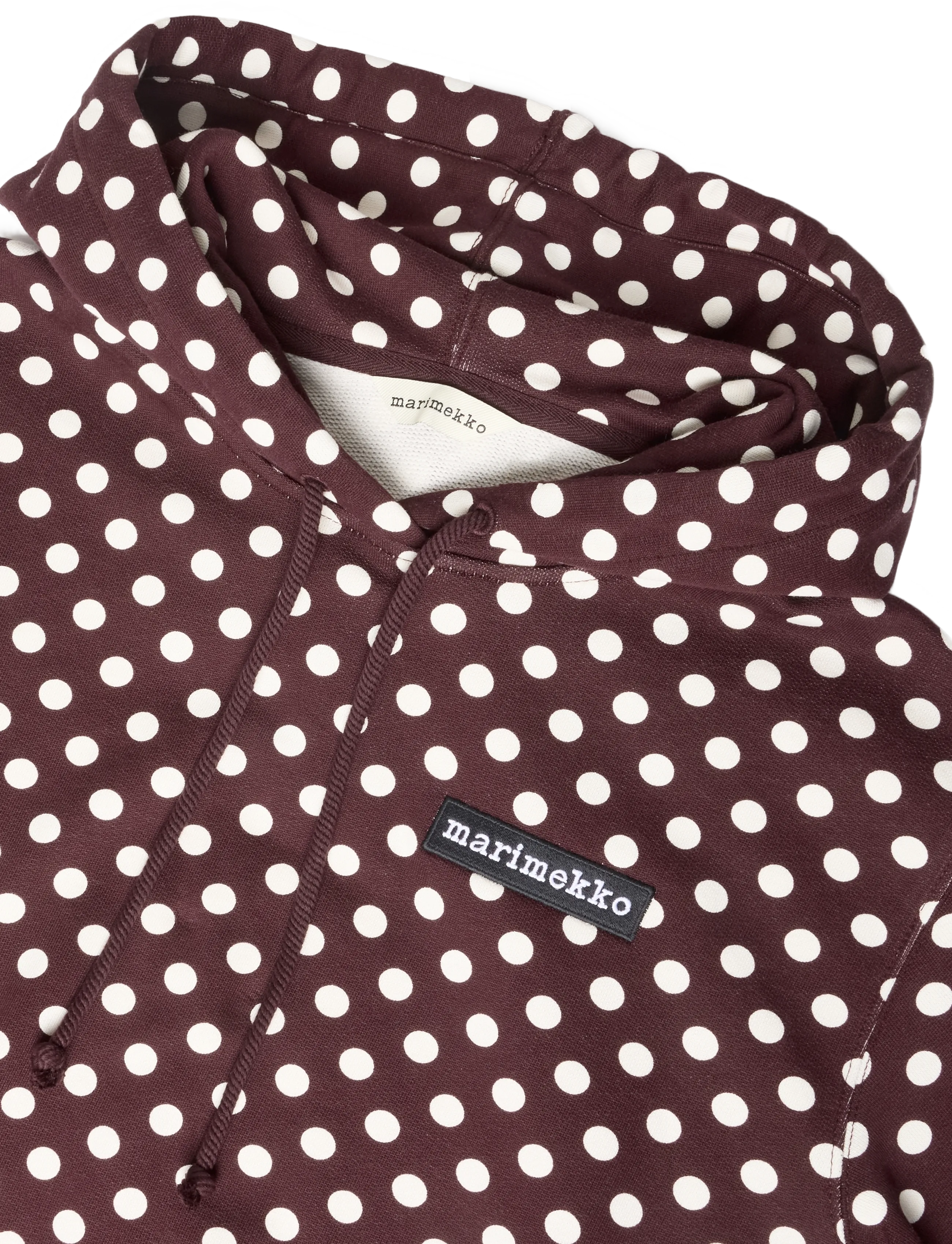 Marimekko - MIETA PALLO - hættetrøjer - wine red, off white - 5