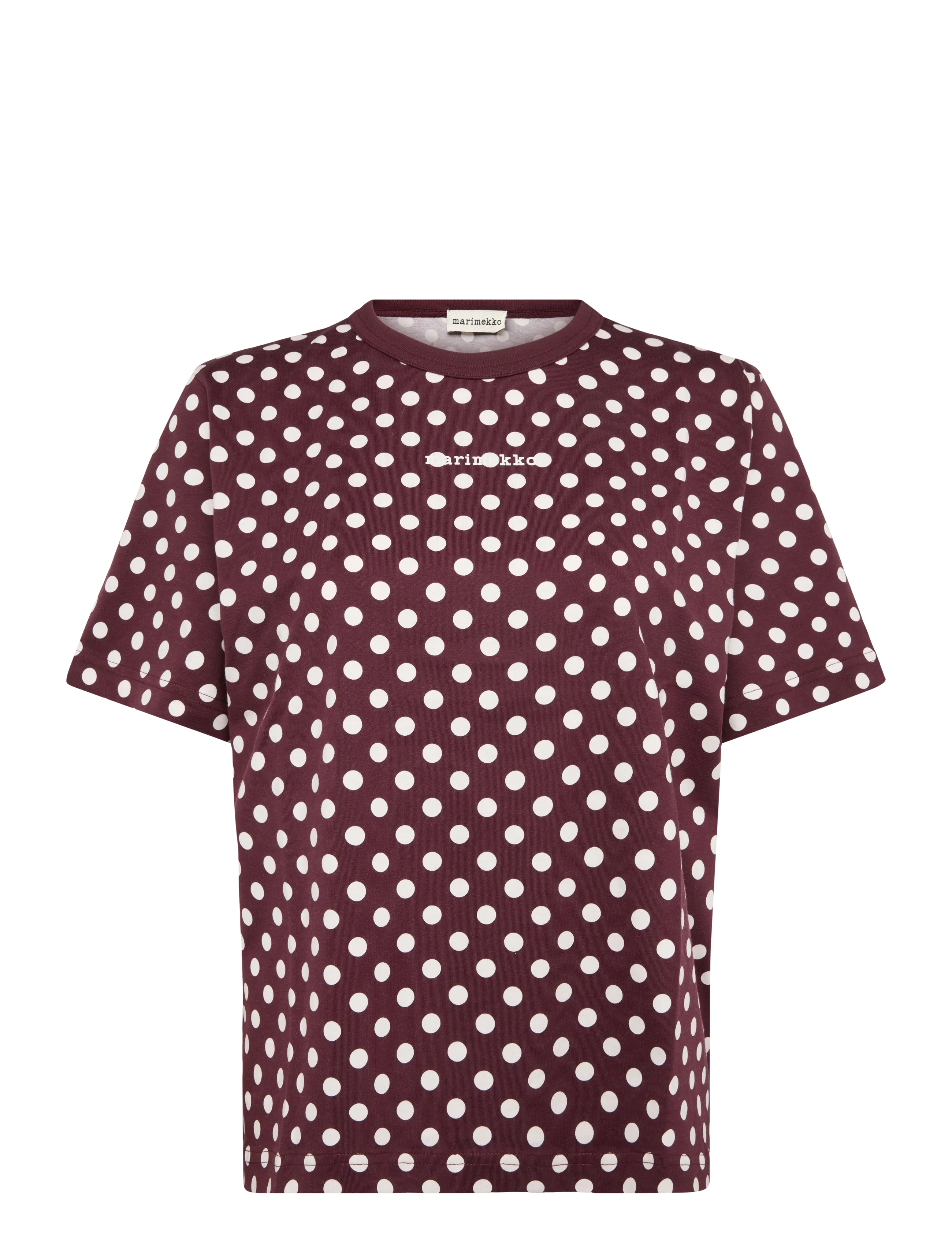 Marimekko ERNA PALLO - Riided - WINE RED, OFF WHITE / burgundy