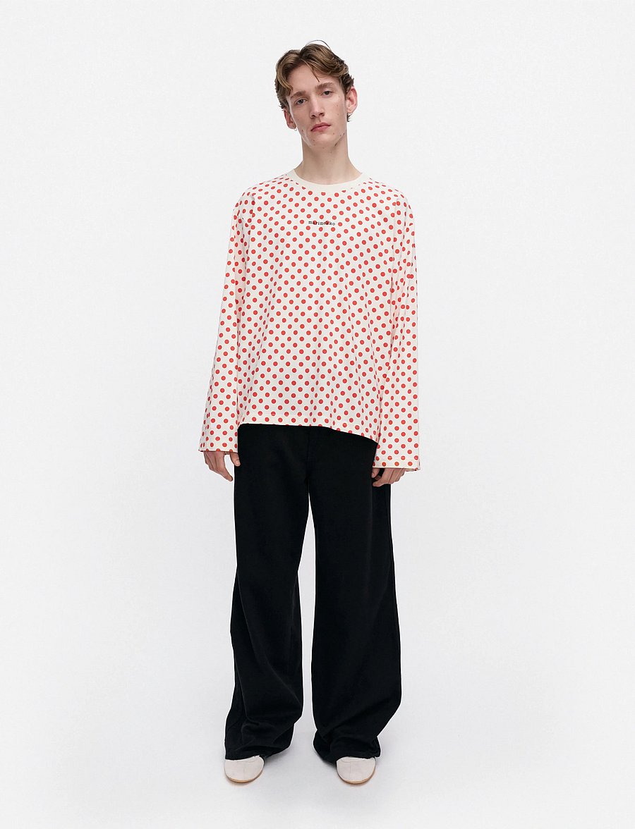 Marimekko - VERKKO PALLO - t-shirts - off white, red - 0