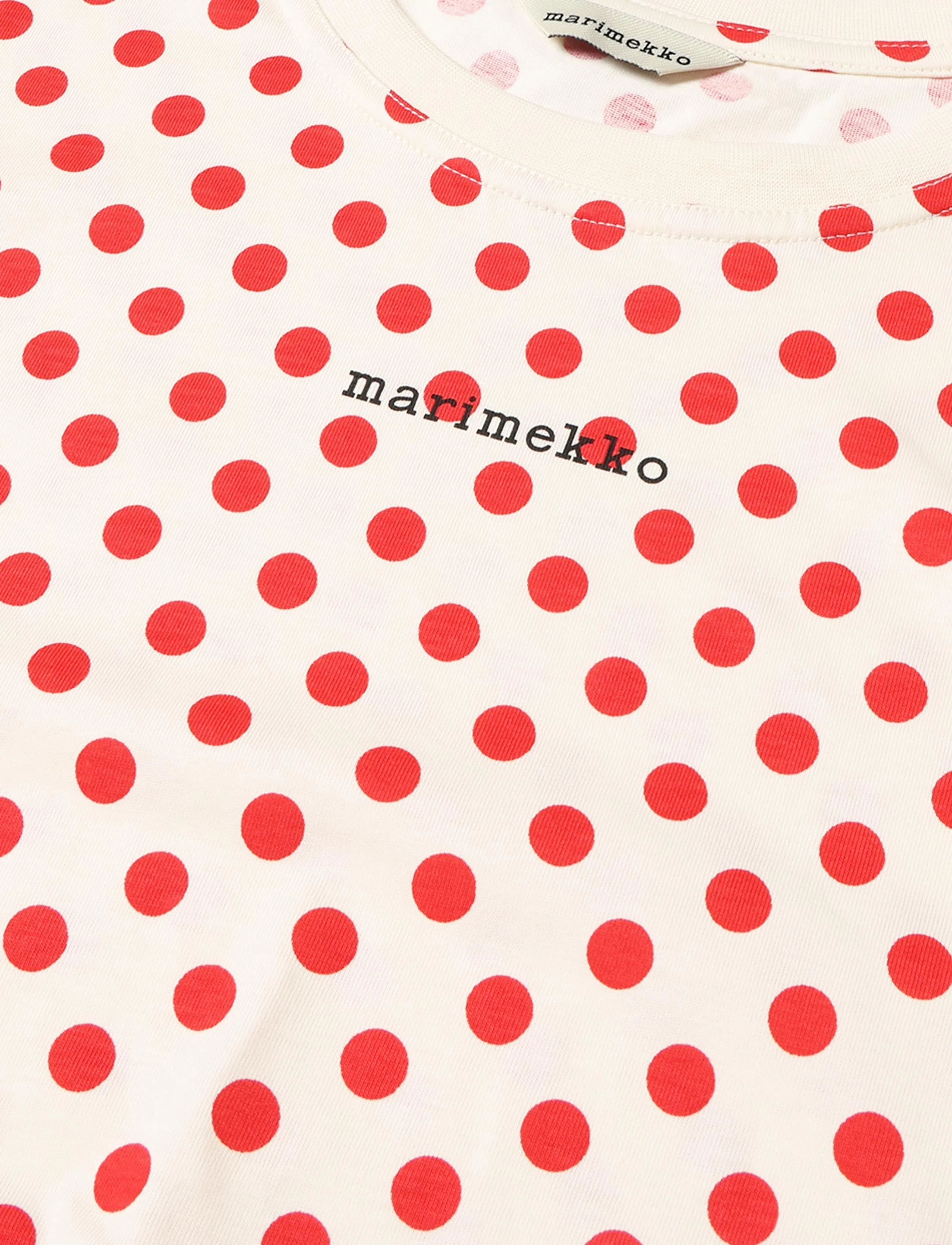 Marimekko - VERKKO PALLO - t-shirts - off white, red - 5
