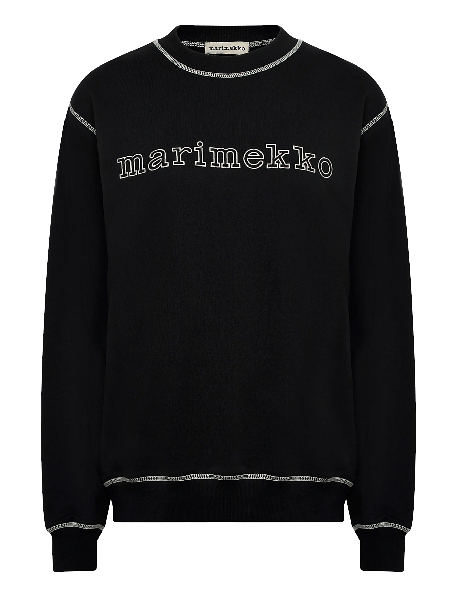 Marimekko - LOTJATA LOGO PLACEMENT - modetrender - black, off white - 1