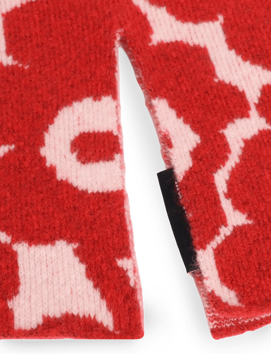 Marimekko - SYKÄHDYS UNIKKO - balaclava - red, light pink - 2