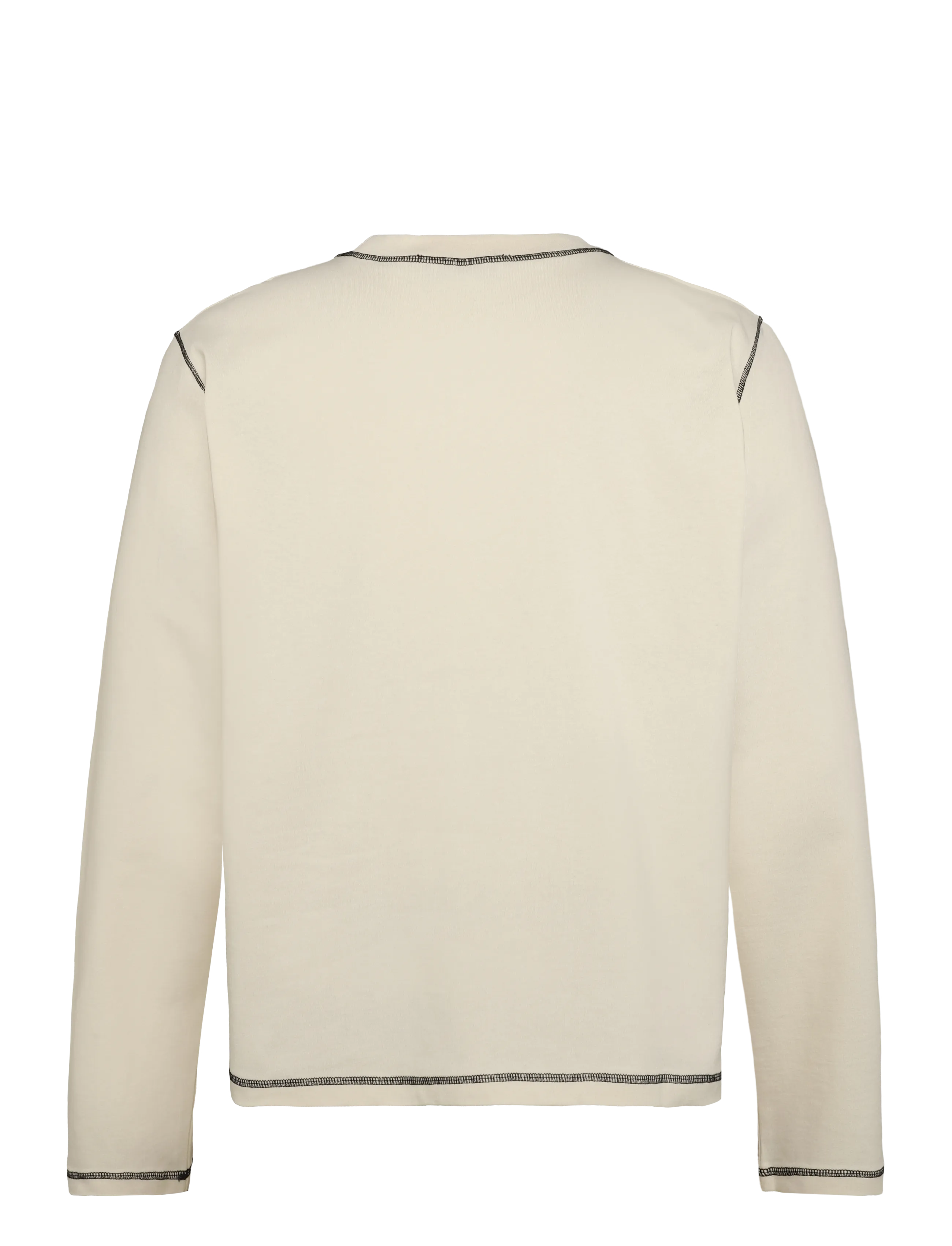Marimekko - BENKKU LOGO PLACEMENT - långärmade toppar - off white, black - 2