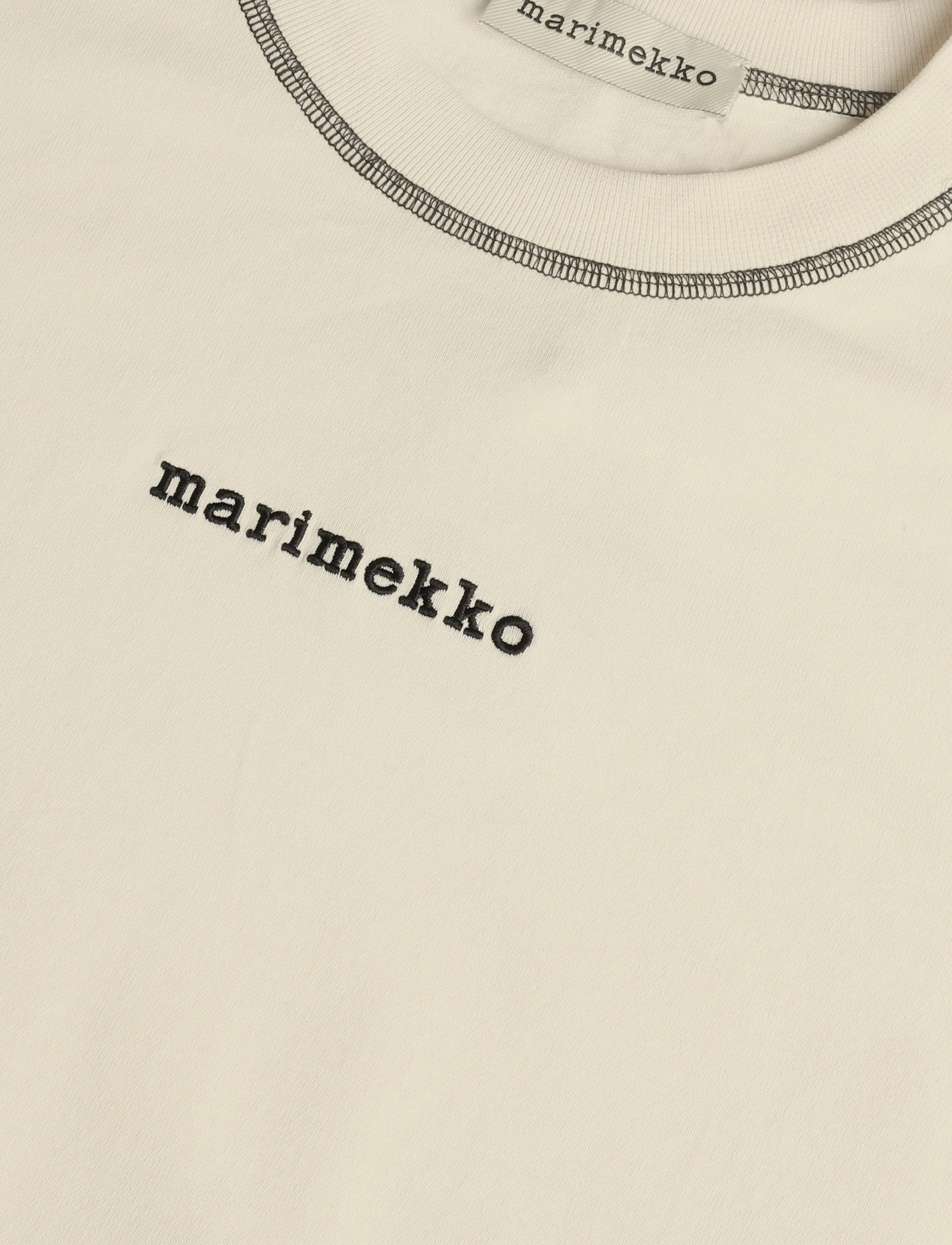 Marimekko - BENKKU LOGO PLACEMENT - långärmade toppar - off white, black - 5