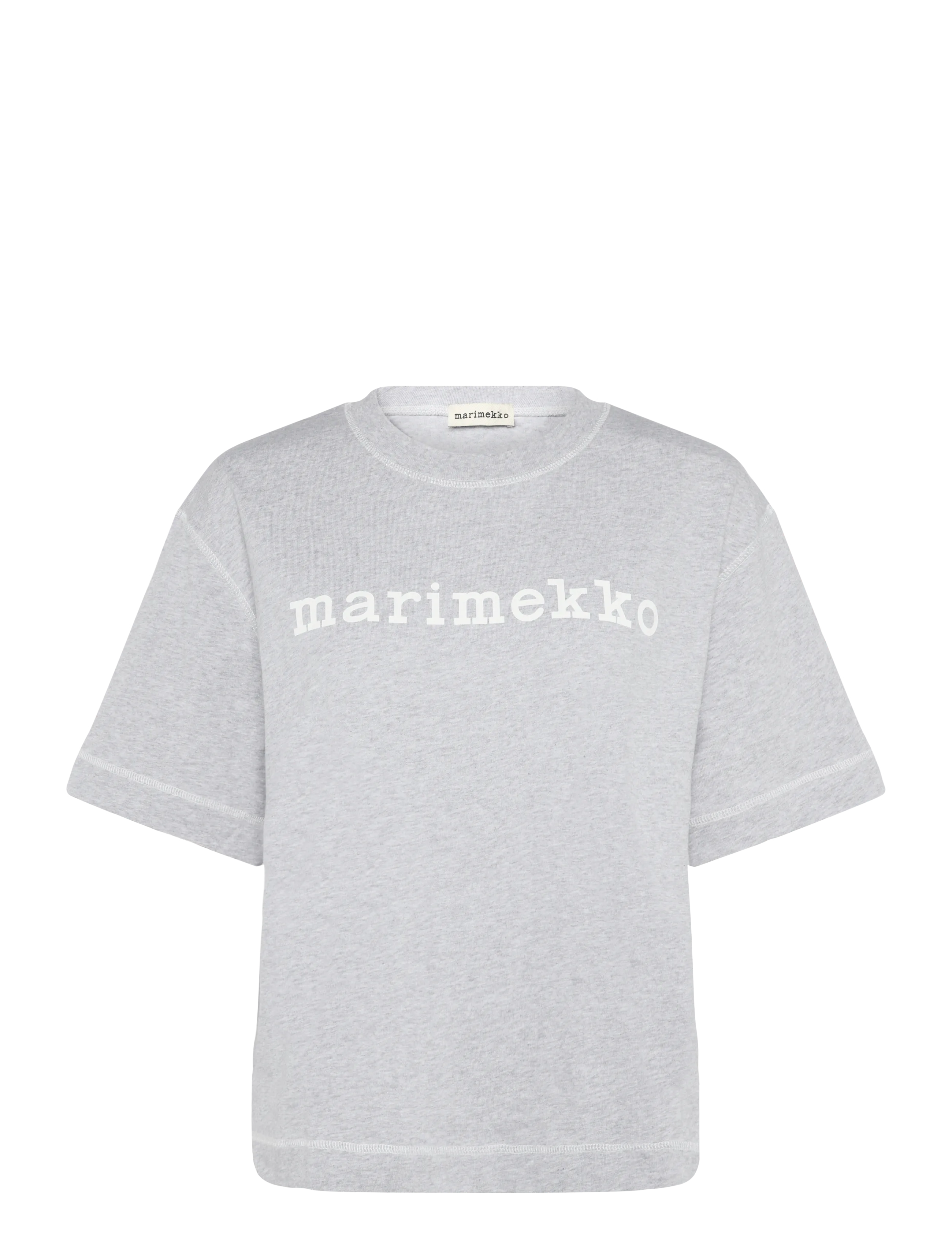 Marimekko PYÖRTEET LOGO PLACEMENT - Riided - GREY MELANGE, L.VALK. / grey