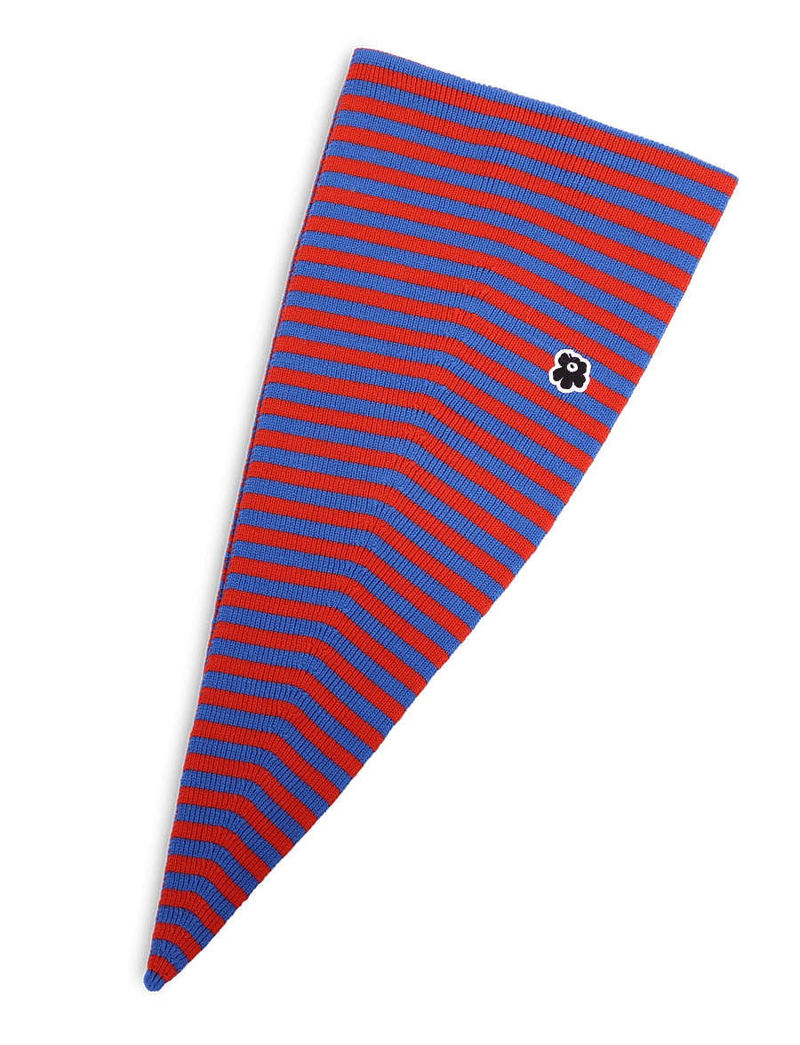 Marimekko - BANNERI TASARAITA - besondere anlässe - red, blue - 2