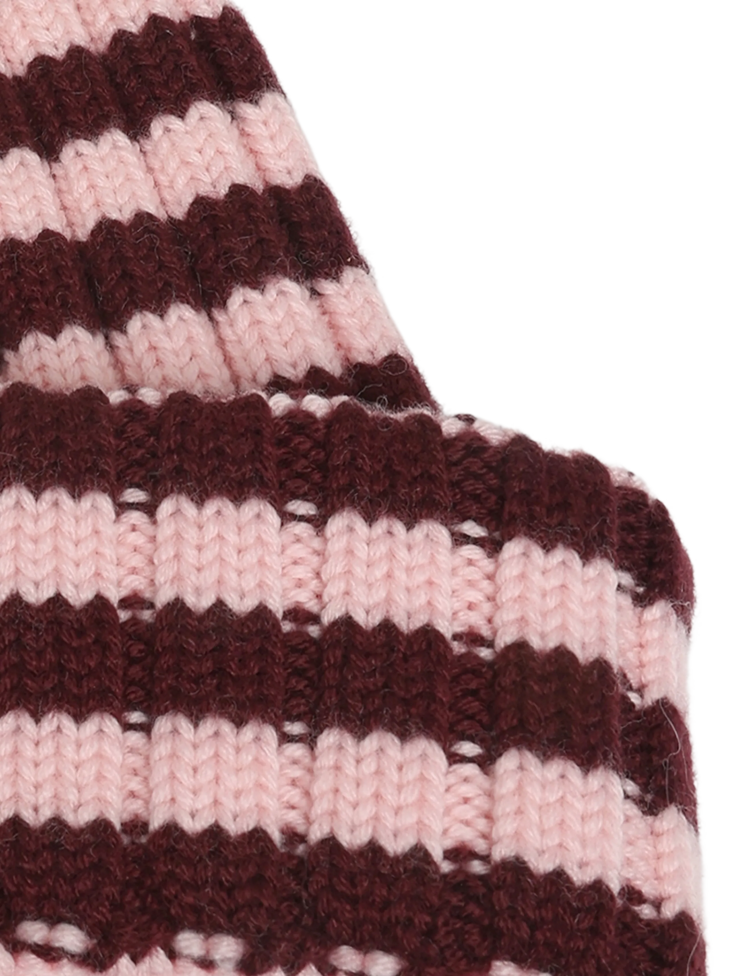Marimekko - IMPROVISAATIO TASARAITA - mützen - light pink, dark wine red - 3