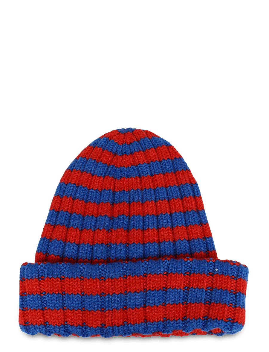 Marimekko - IMPROVISAATIO TASARAITA - mützen - red, blue - 2