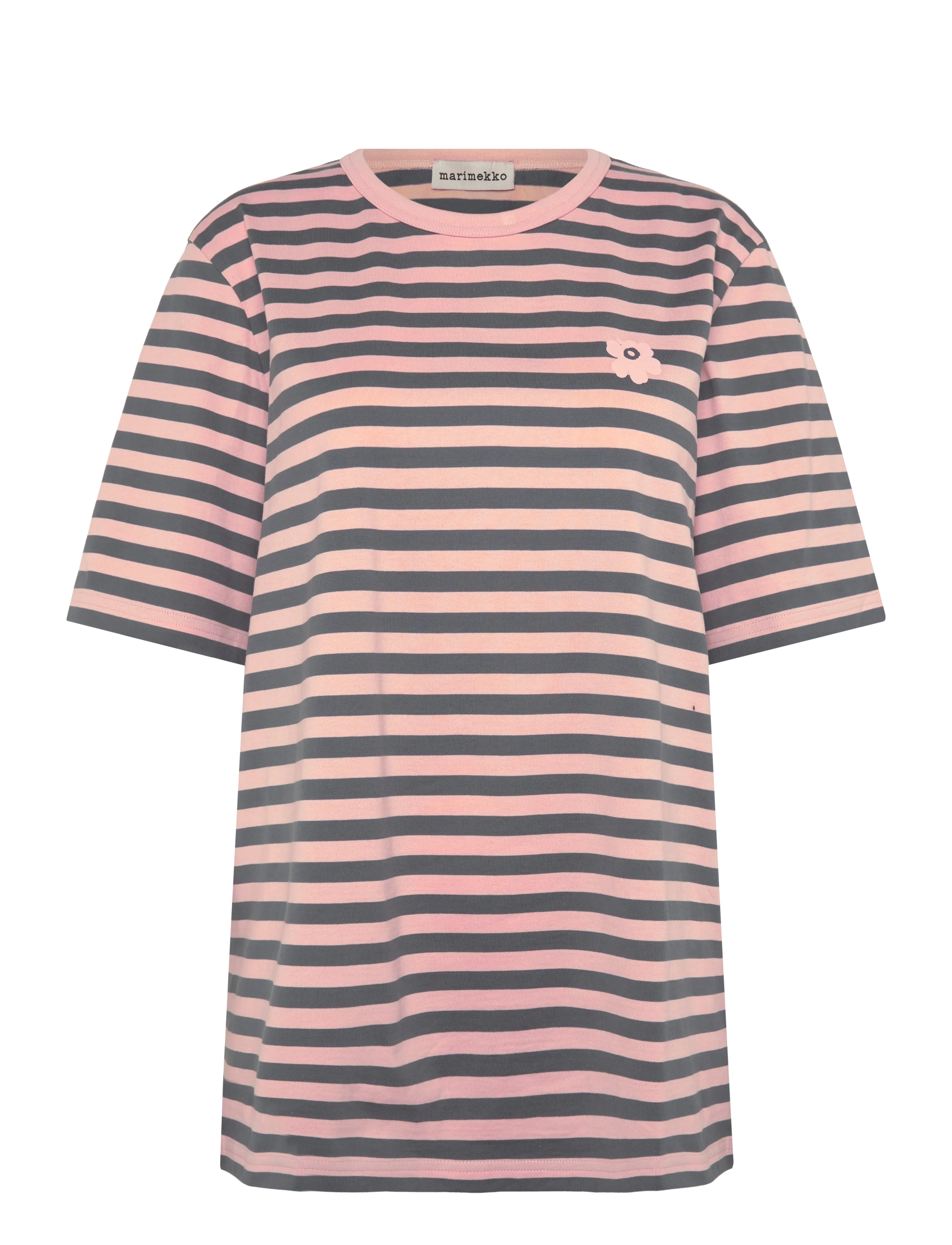Marimekko TASARAITA UNISEX UNIKKO SS - Modetrends - LIGHT PINK, DARK GREY / pink/rose